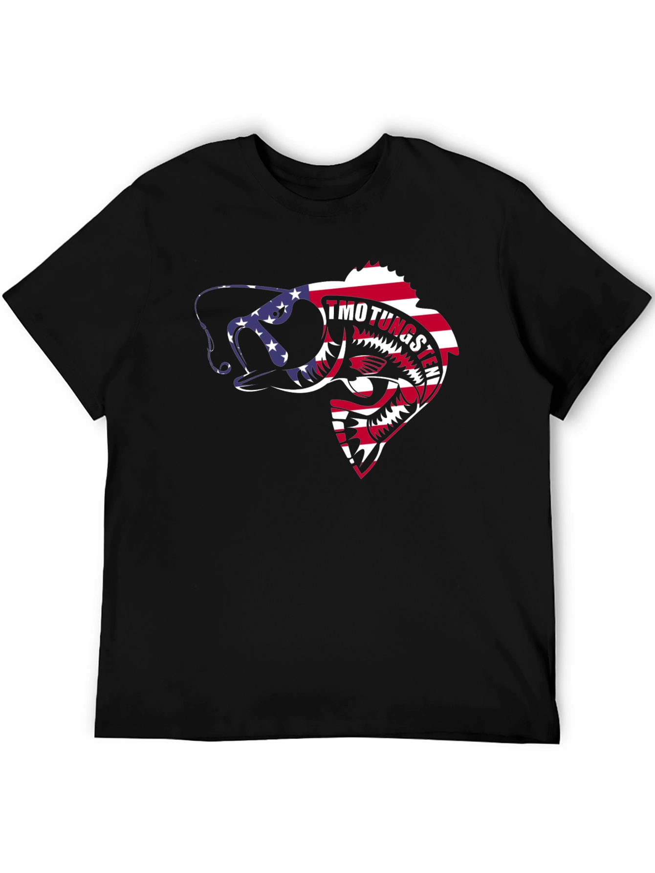 American Flag Fish Graphic Tee - Anglers Pride