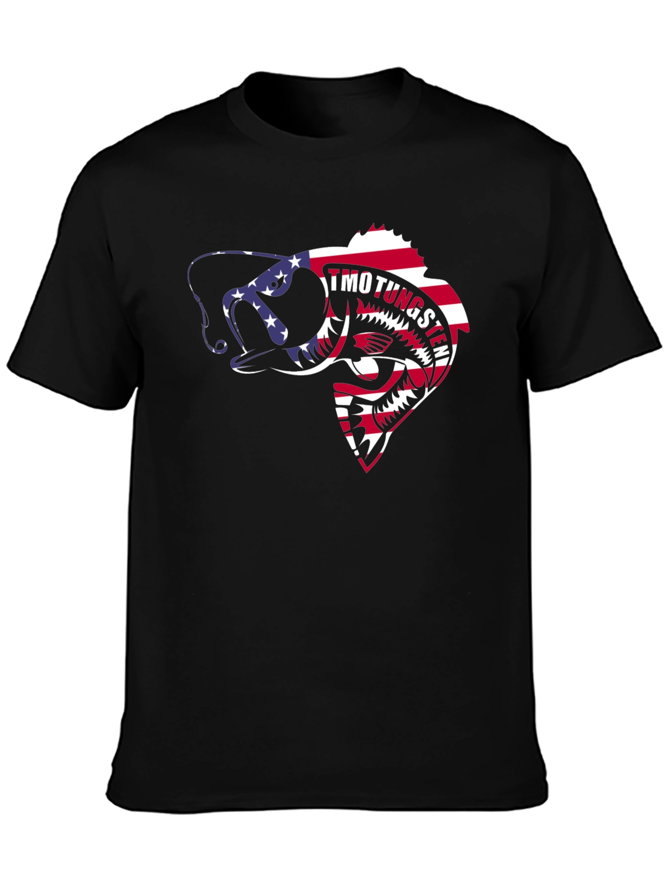 American Flag Fish Graphic Tee - Anglers Pride
