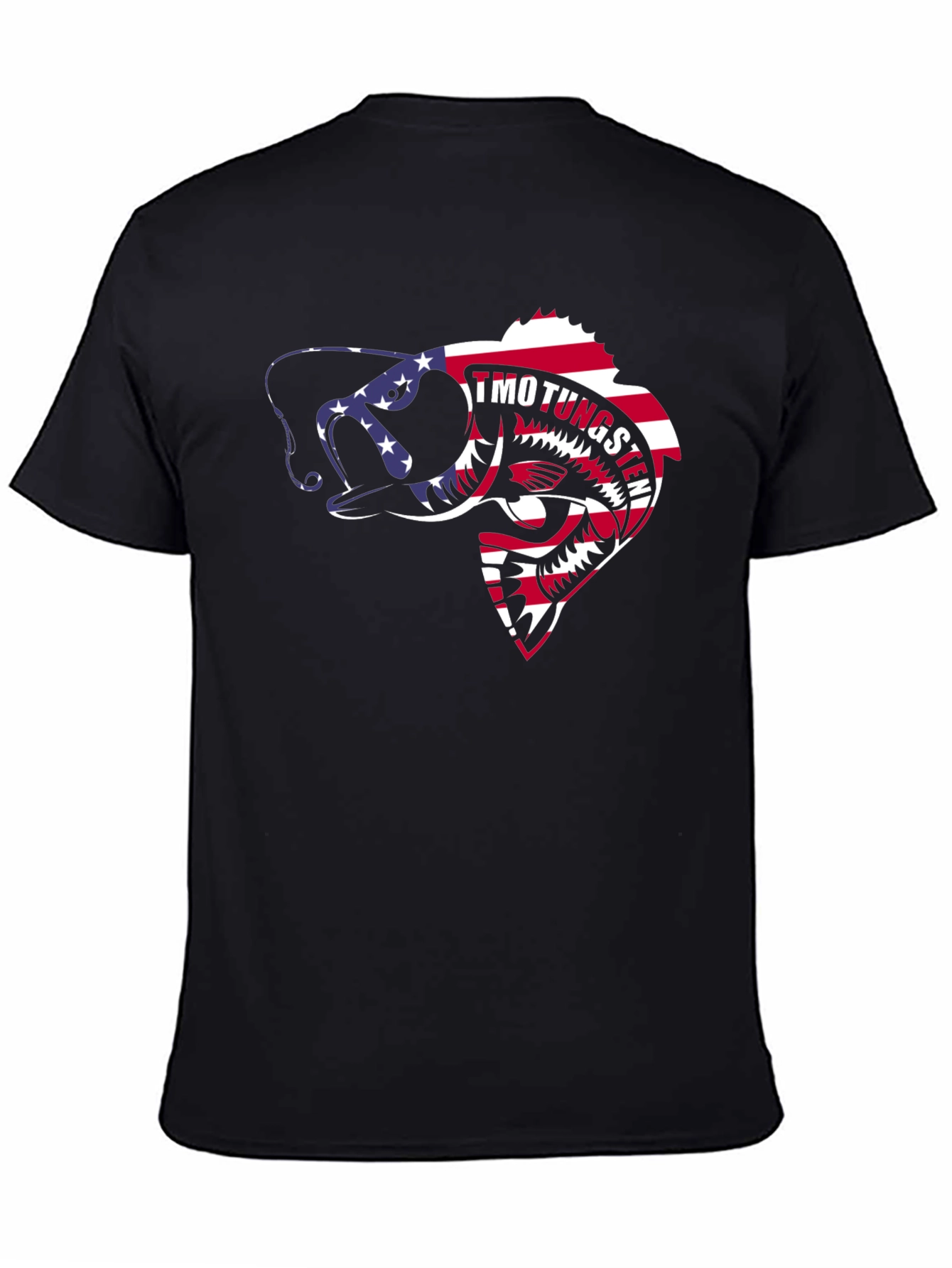 American Flag Fish Graphic Tee - Anglers Pride