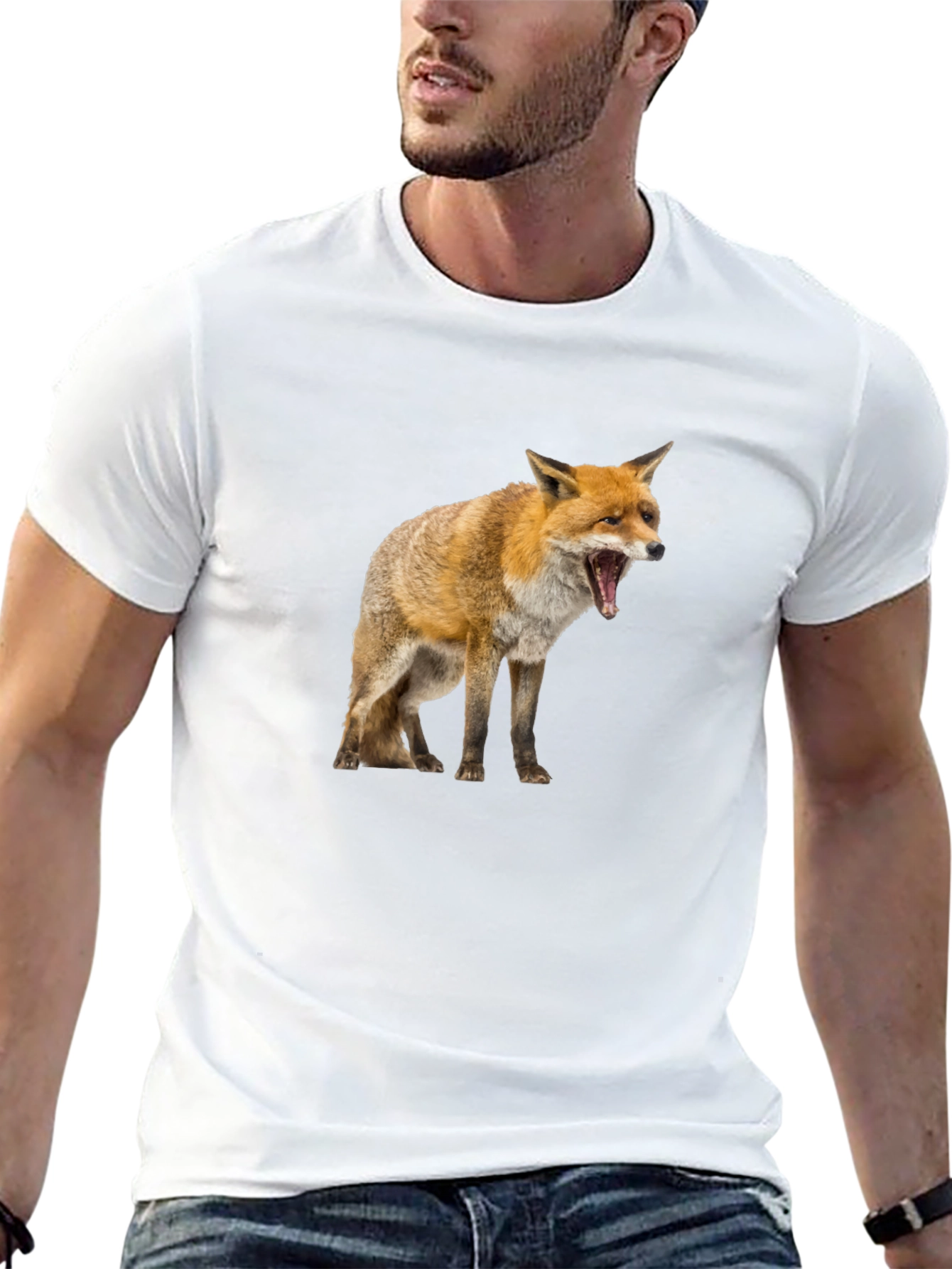 Fox Graphic Black T-Shirt