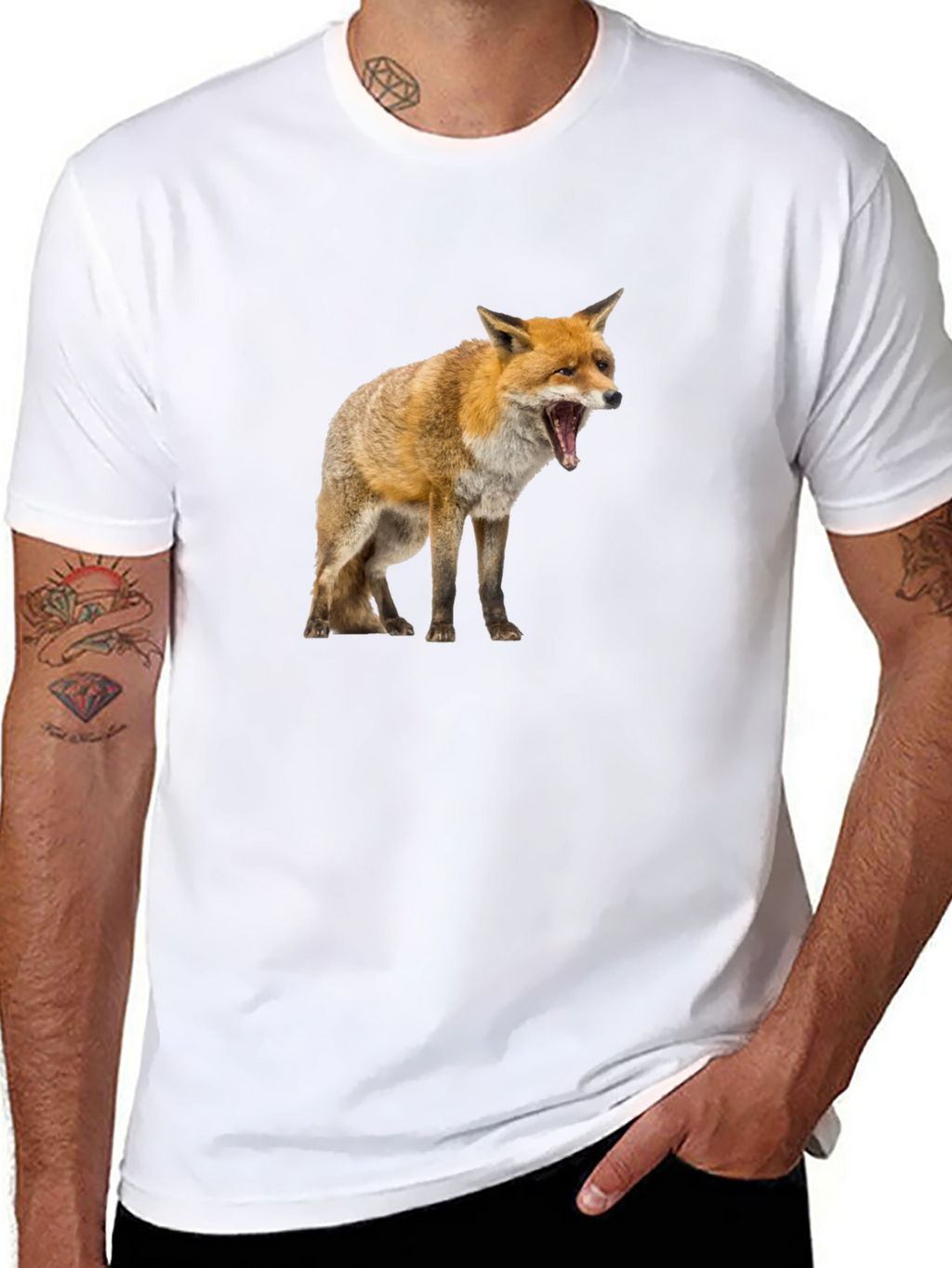 Fox Graphic Black T-Shirt