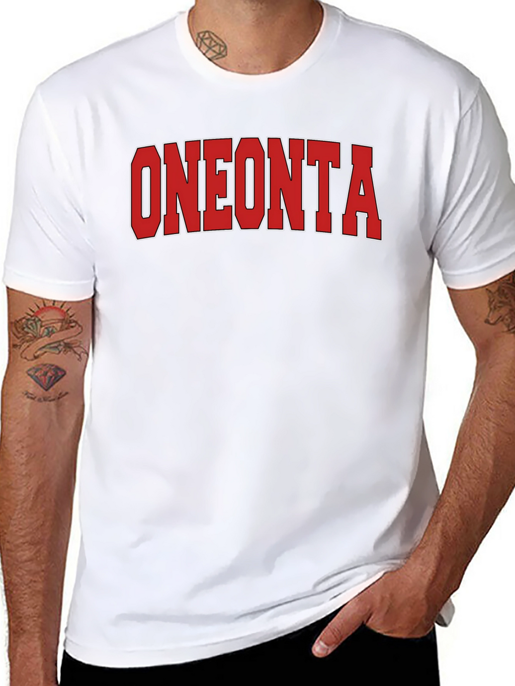 Oneonta College Black T-Shirt