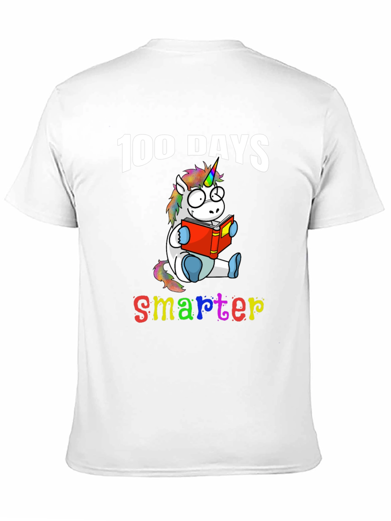 100 Days Smarter Unicorn T-Shirt