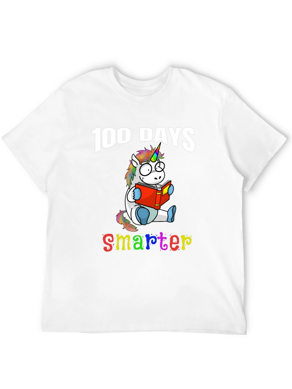 100 Days Smarter Unicorn T-Shirt