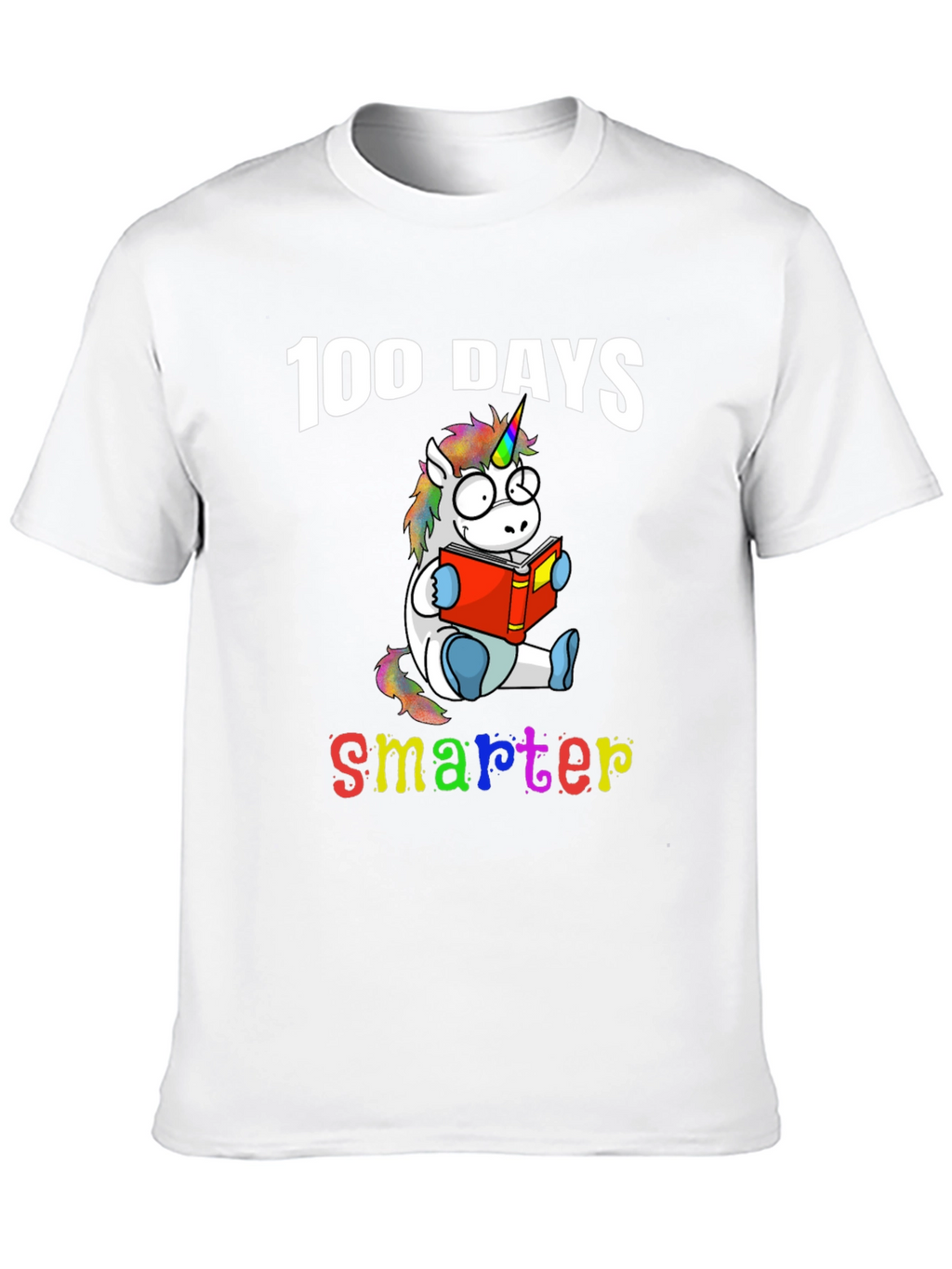 100 Days Smarter Unicorn T-Shirt