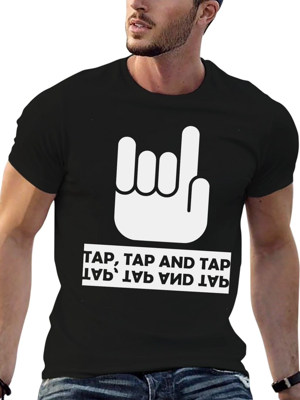 Tap Dance Hand Gesture Graphic T-Shirt