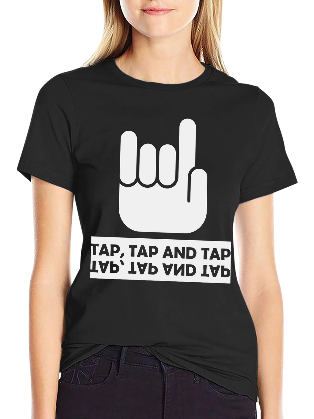 Tap Dance Hand Gesture Graphic T-Shirt