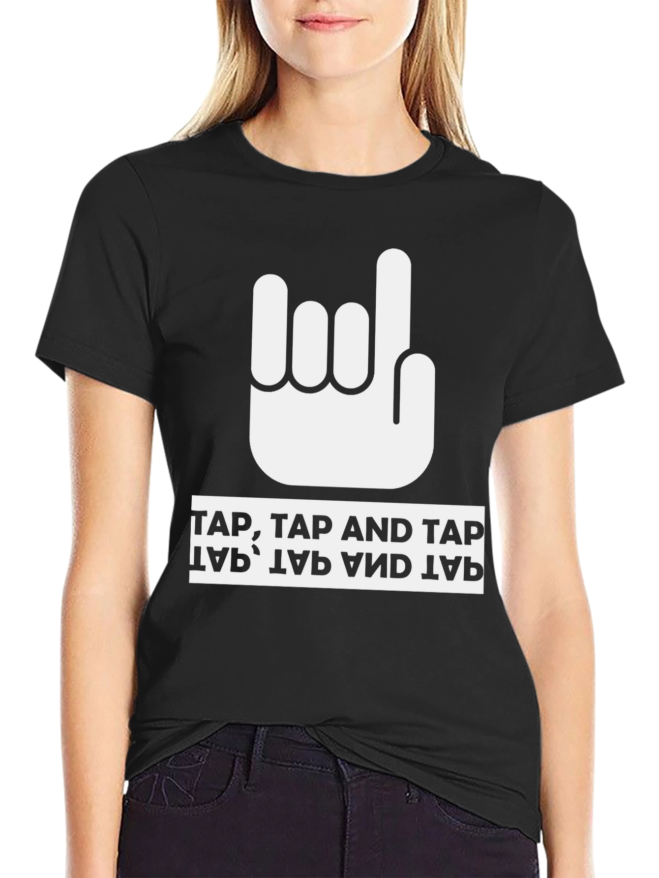 Tap Dance Hand Gesture Graphic T-Shirt