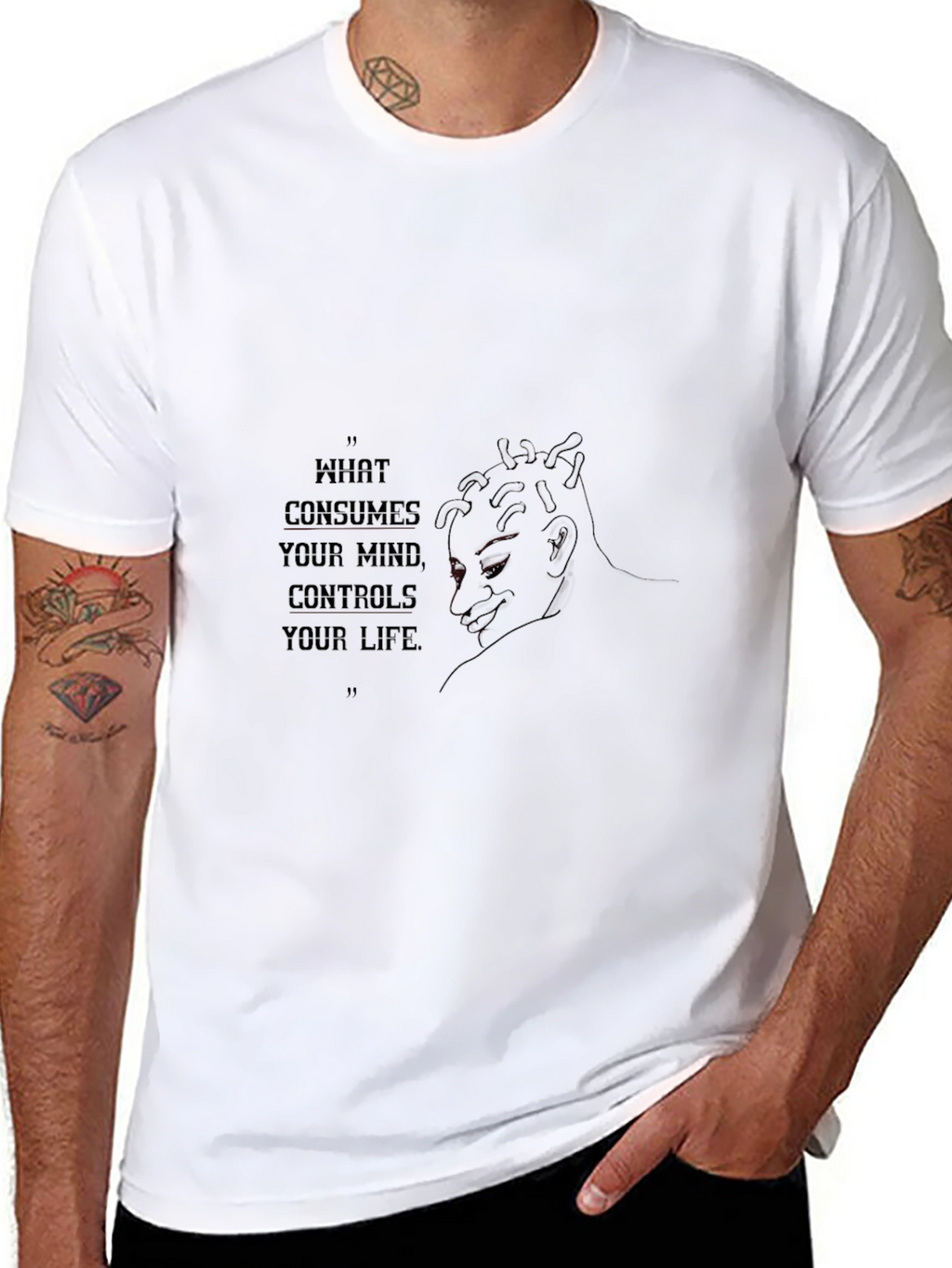 Mind Controls Life T-Shirt