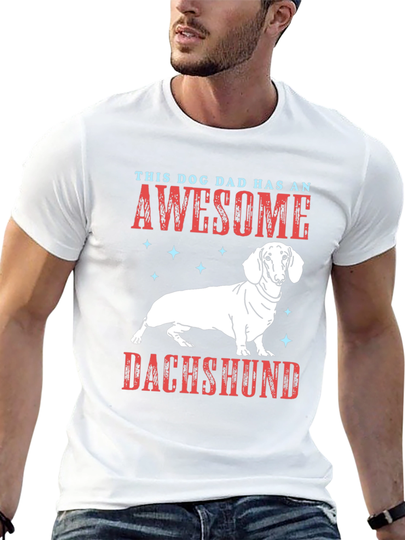 Awesome Dachshund Dad T-Shirt
