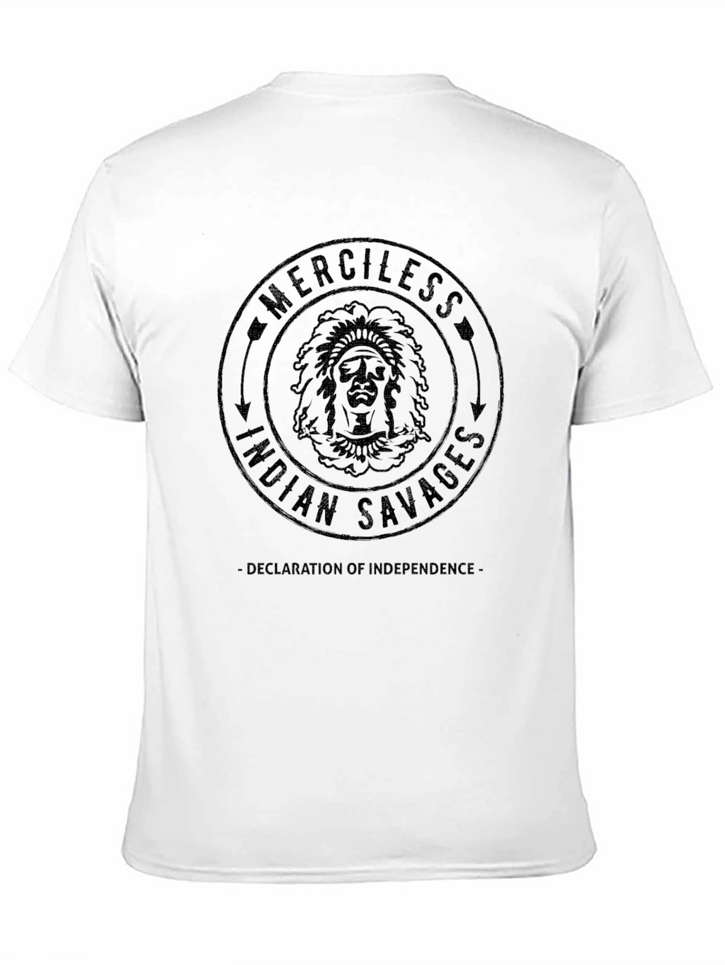 Merciless Indian Savages Graphic Tee - Black