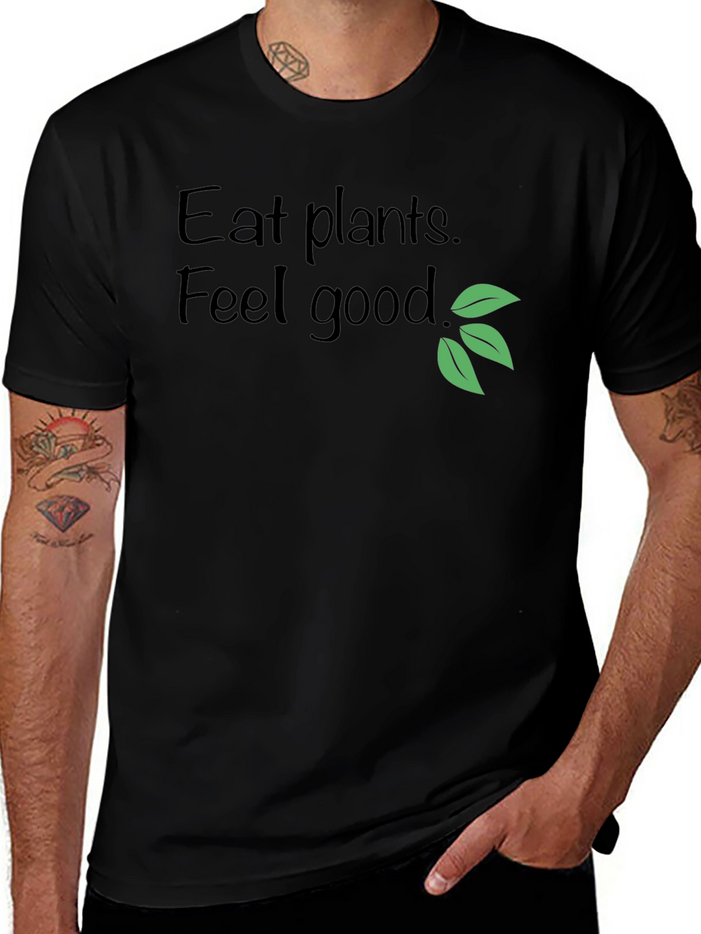Eat Plants Feel Good T-Shirt