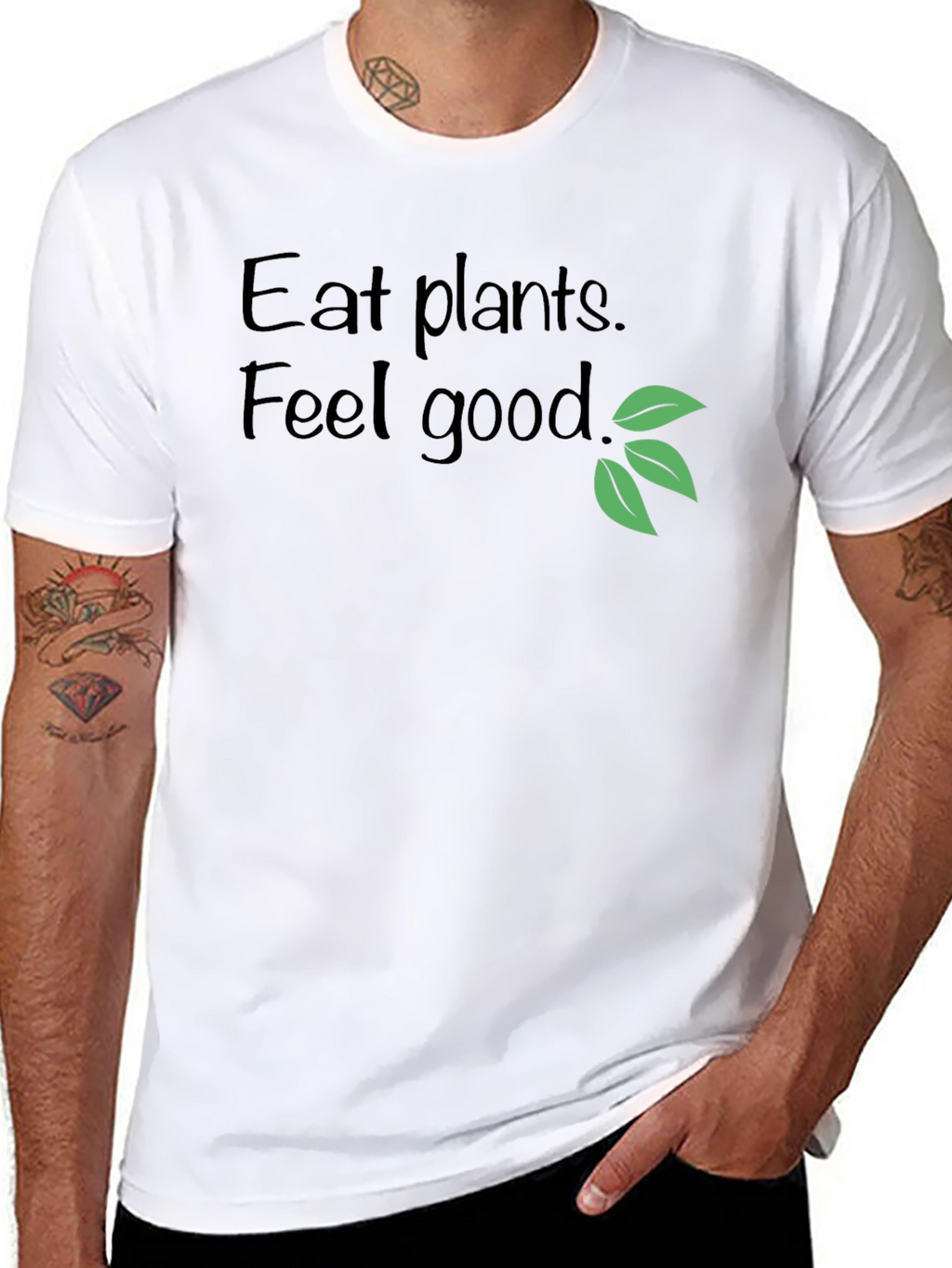 Eat Plants Feel Good T-Shirt