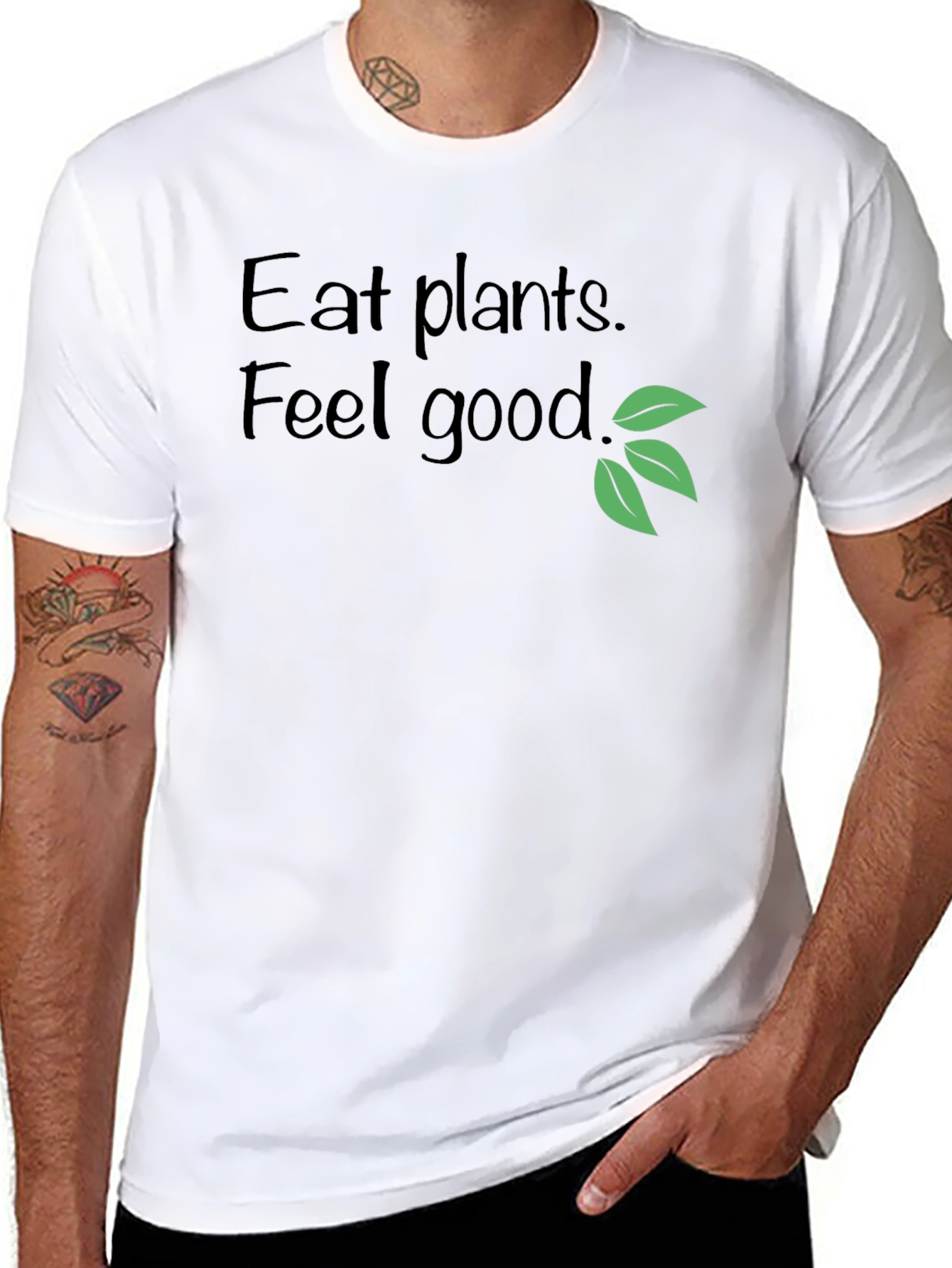 Eat Plants Feel Good T-Shirt