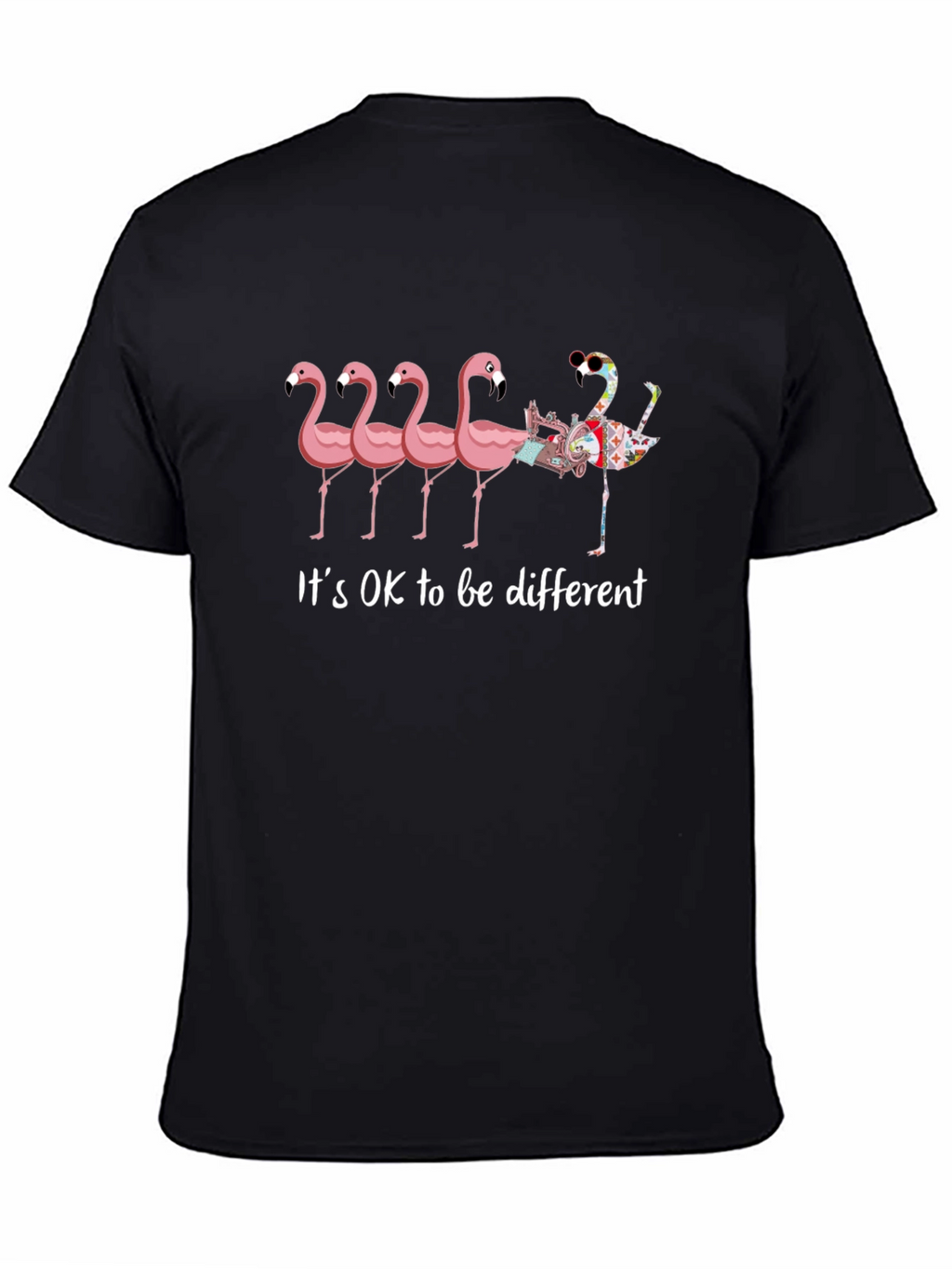 Its OK to be Different Flamingo T-Shirt