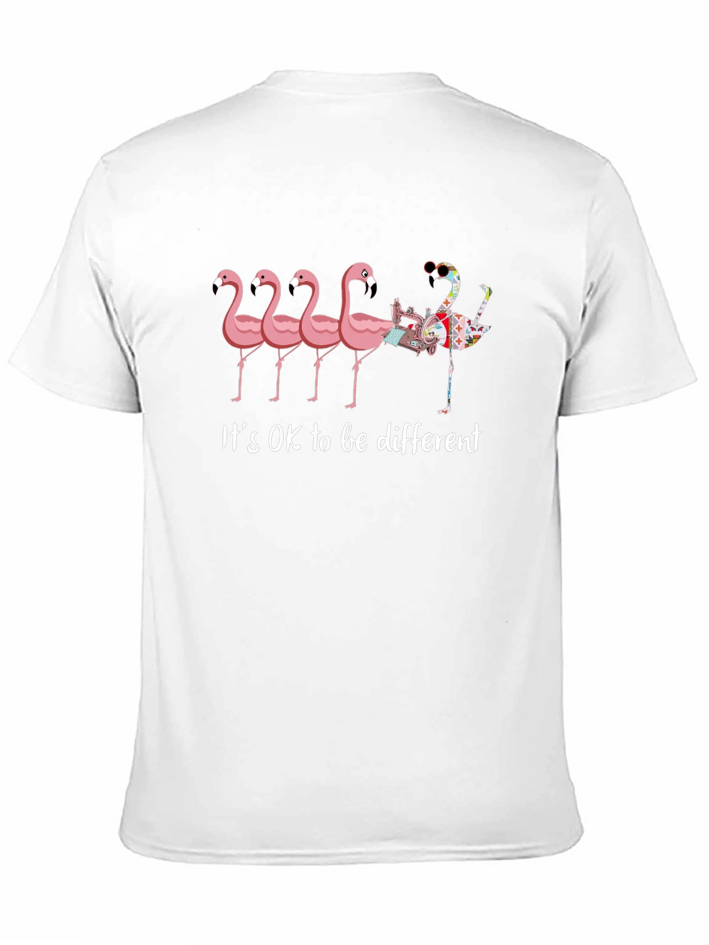 Its OK to be Different Flamingo T-Shirt