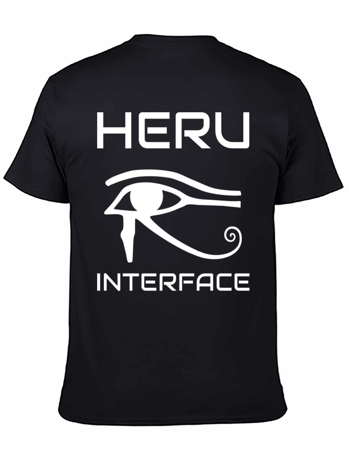 Heru Interface Graphic Tee - Eye of Horus Design