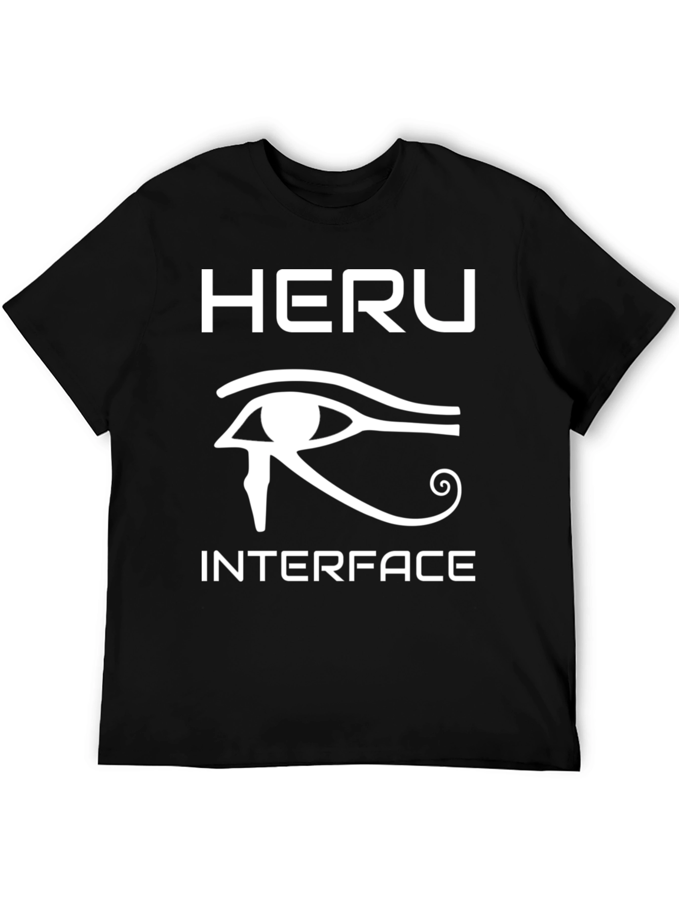 Heru Interface Graphic Tee - Eye of Horus Design