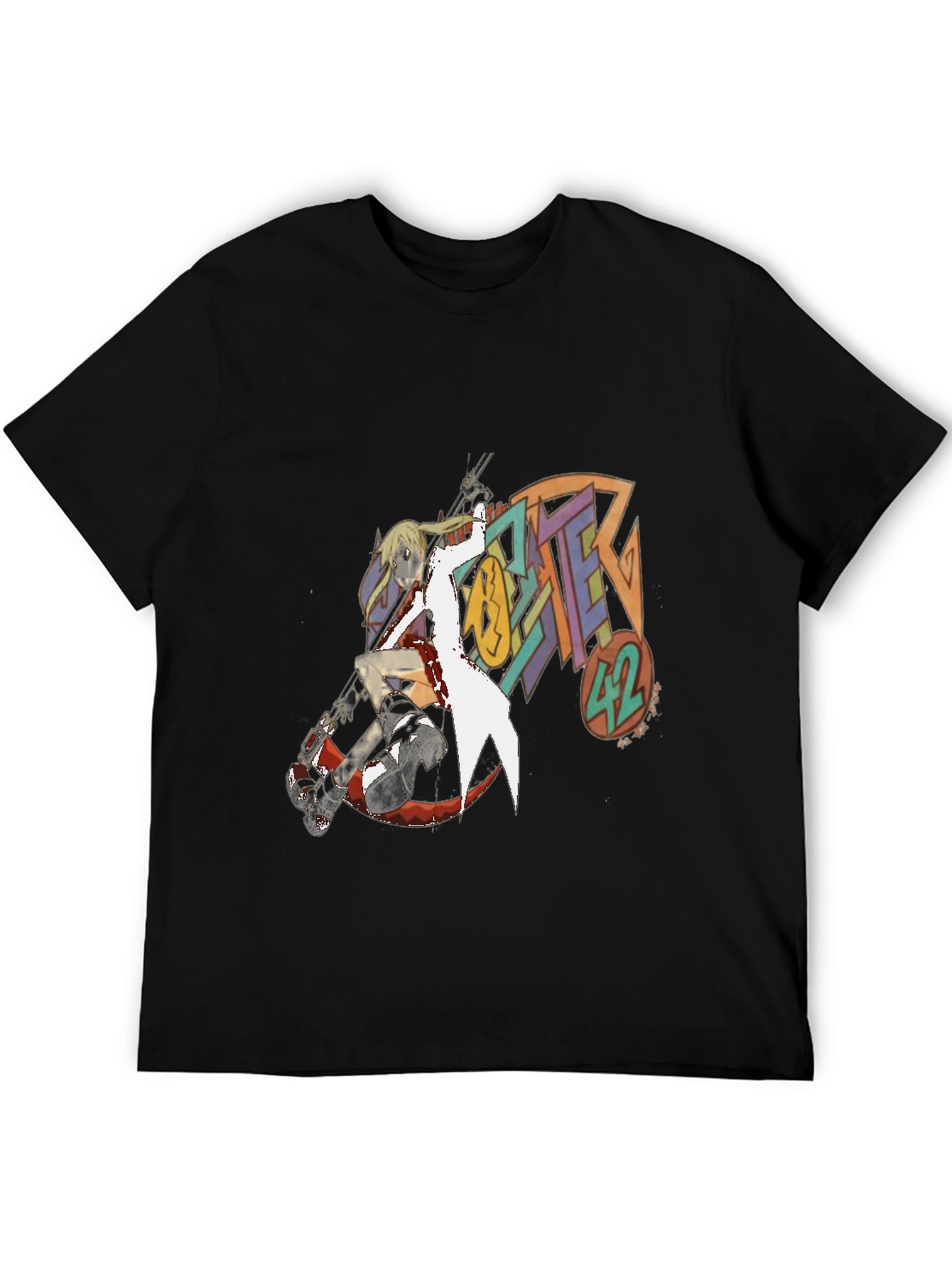 Soul Eater Graphic T-Shirt - Black Cotton Tee
