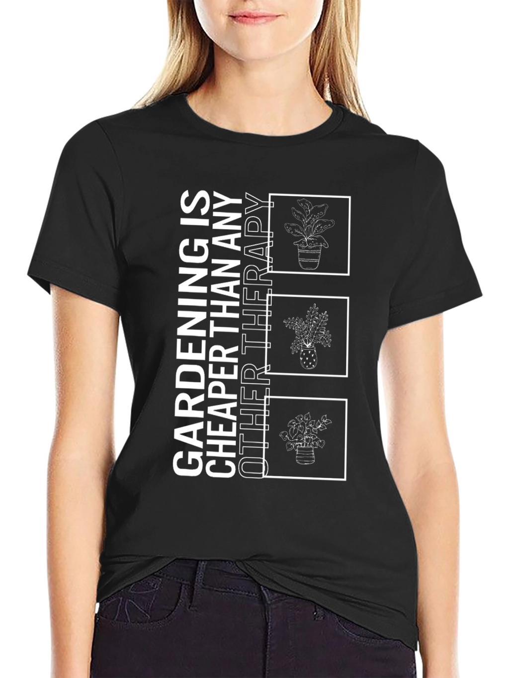 Gardening Therapy Graphic Tee