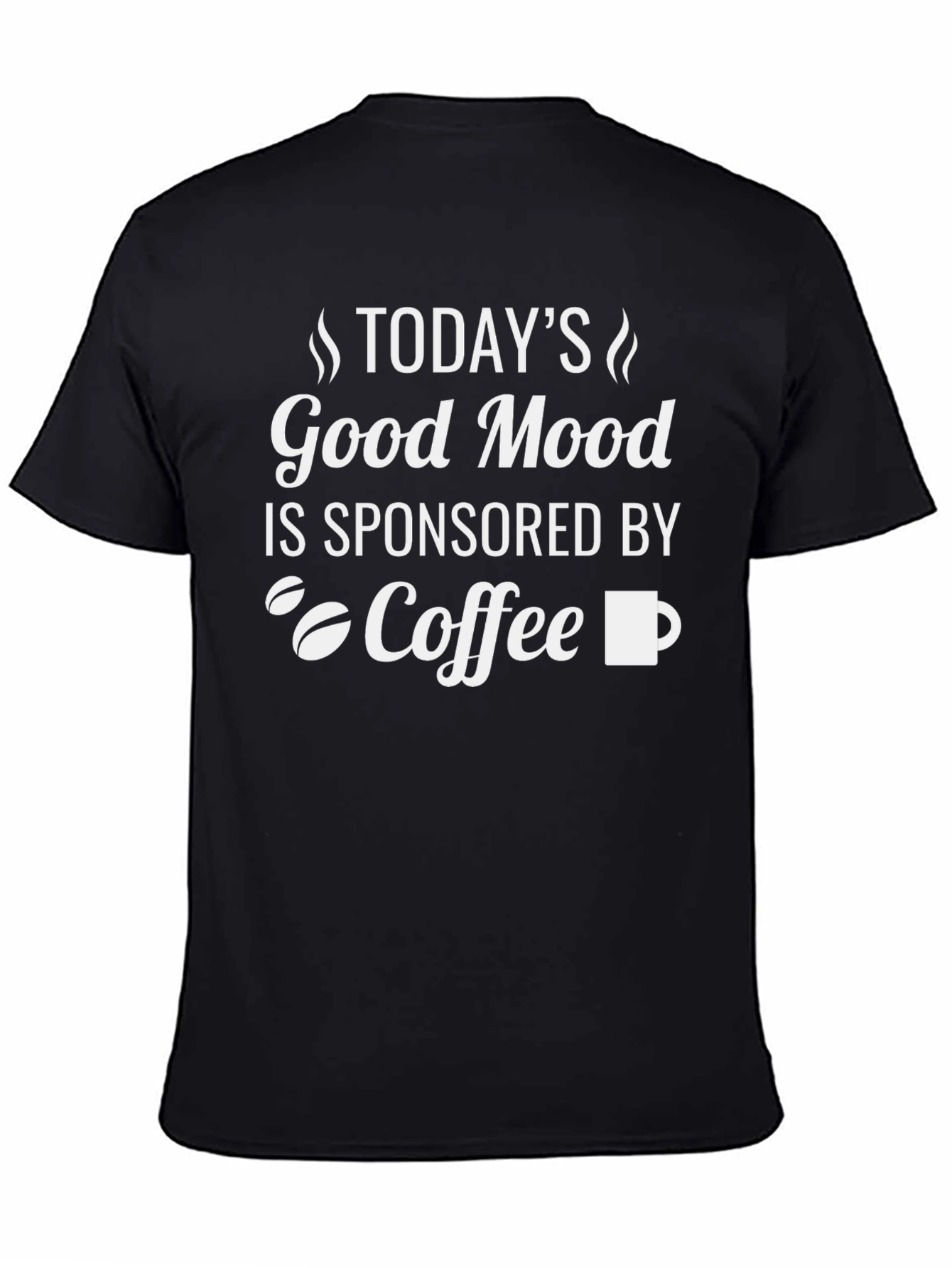 Good Mood Coffee Graphic Tee - Black Unisex