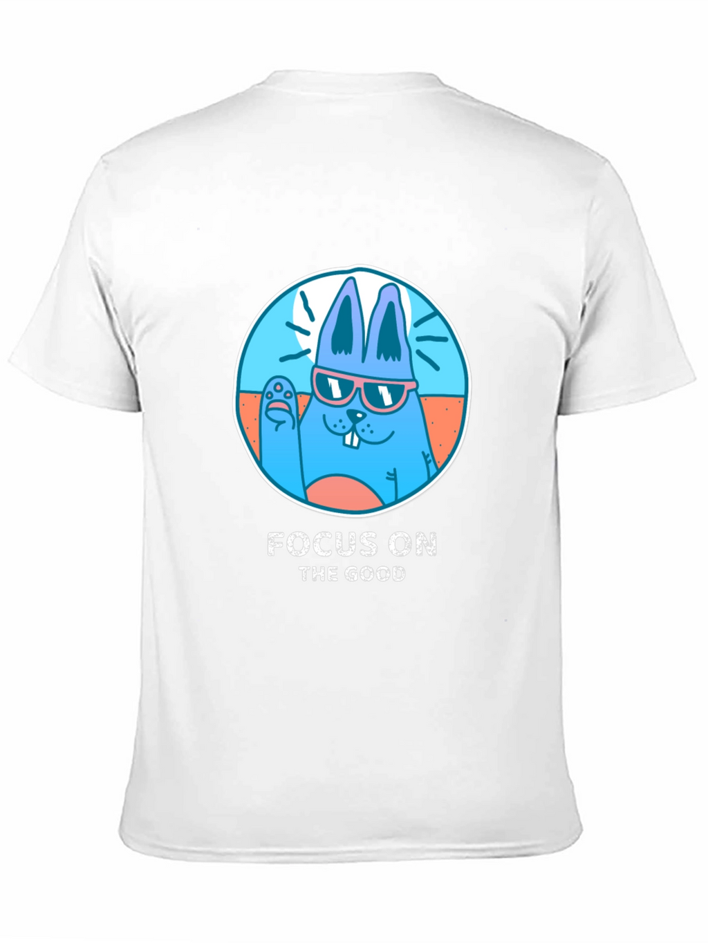 Focus on the Good: Bunny Graphic Tee
