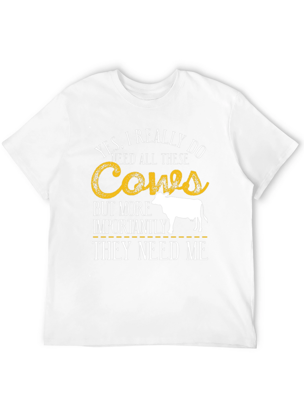 Cows Graphic T-Shirt Farm Animal Tee