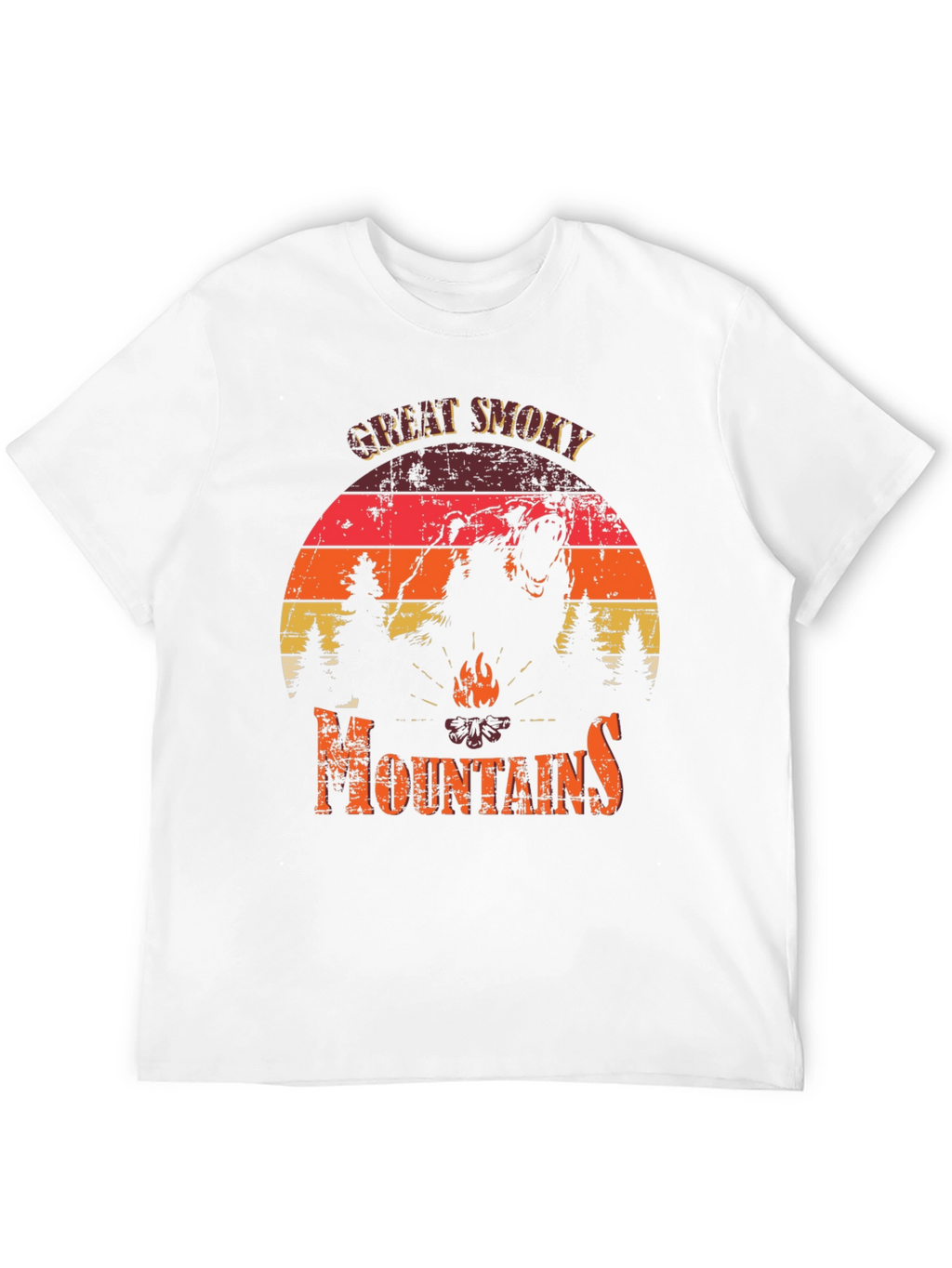 Great Smoky Mountains Bear Graphic Tee