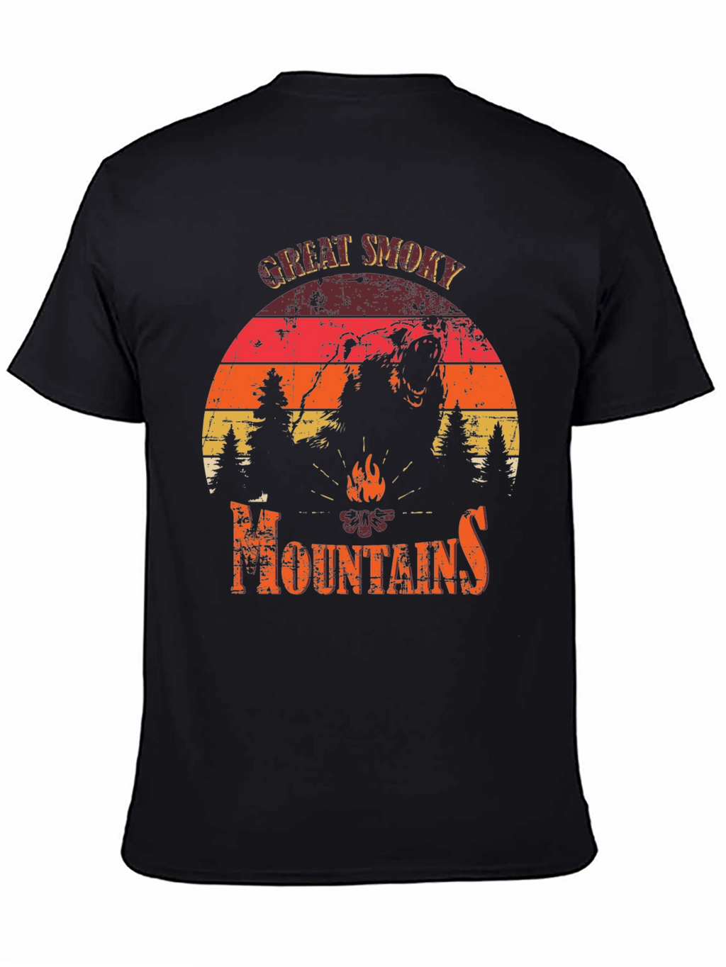 Great Smoky Mountains Bear Graphic Tee