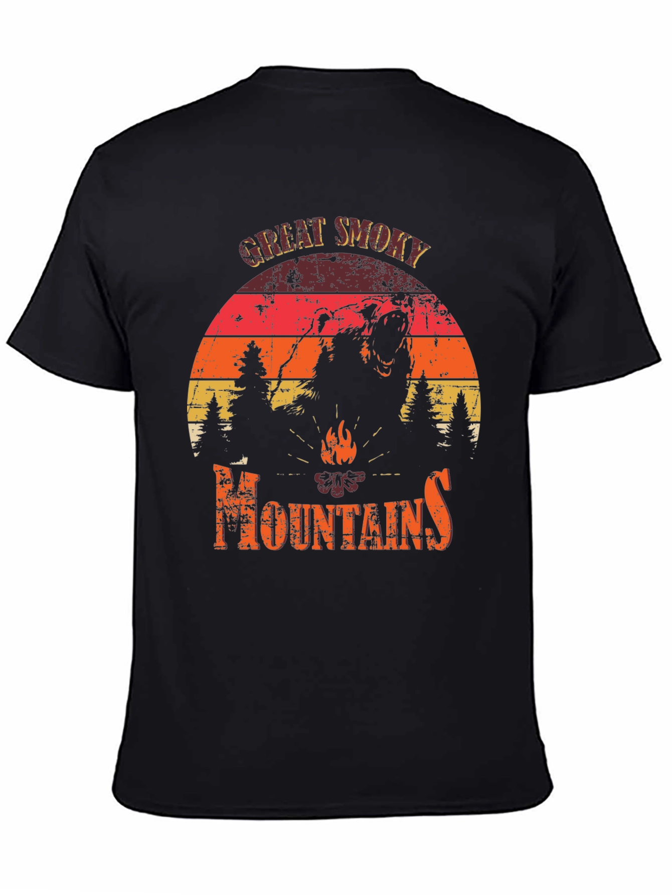 Great Smoky Mountains Bear Graphic Tee