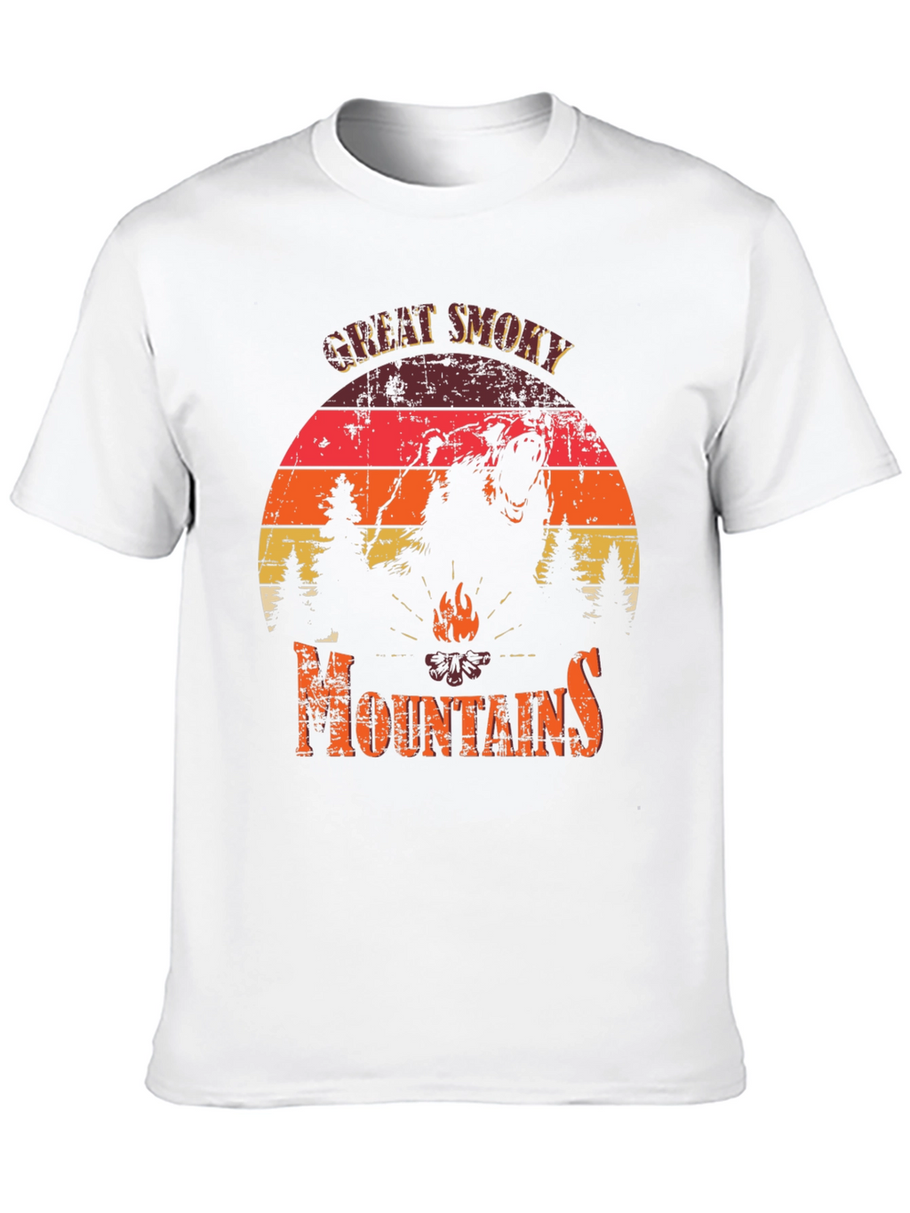 Great Smoky Mountains Bear Graphic Tee