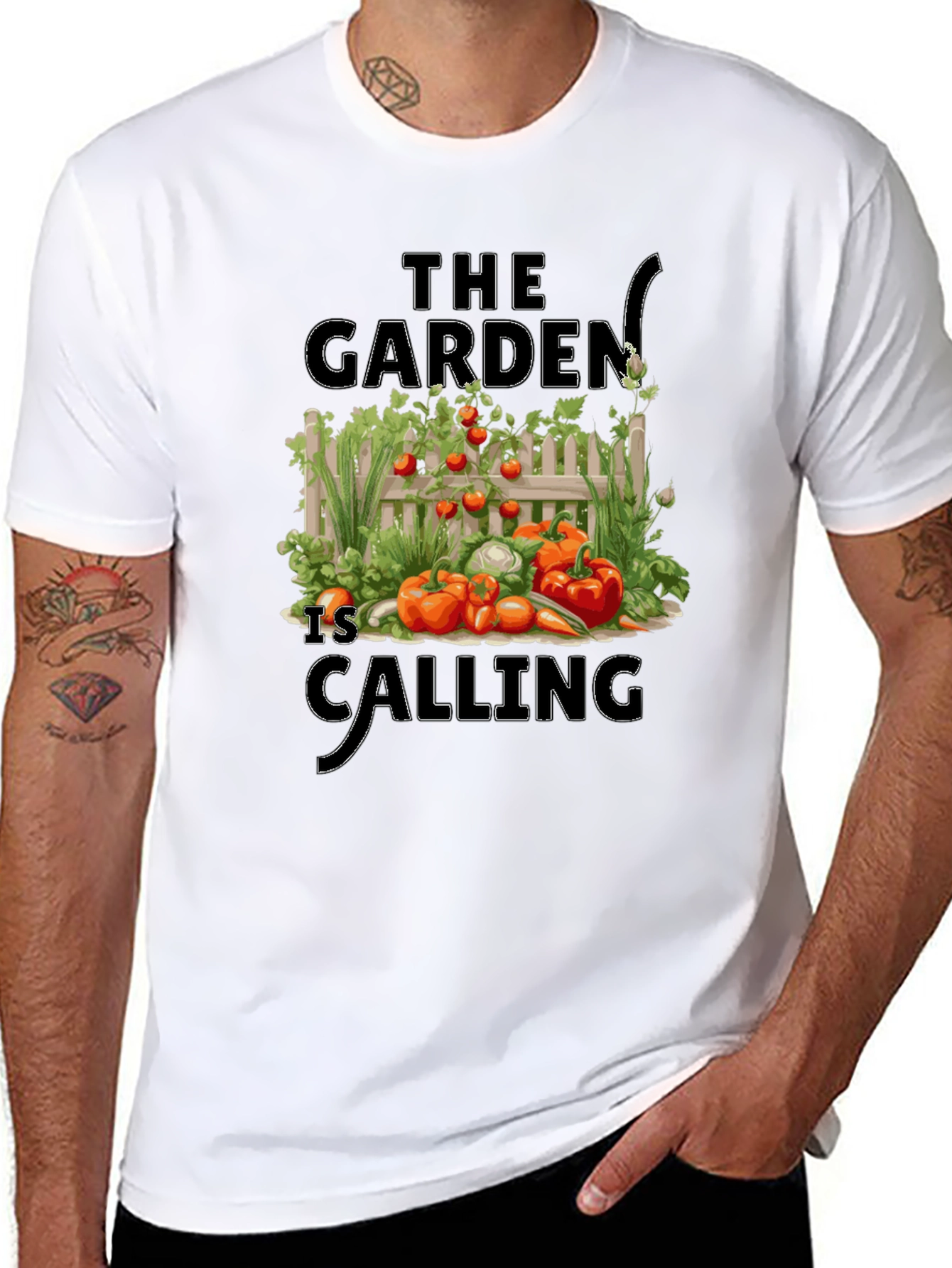 The Garden is Calling T-Shirt - Gardening Lover Tee