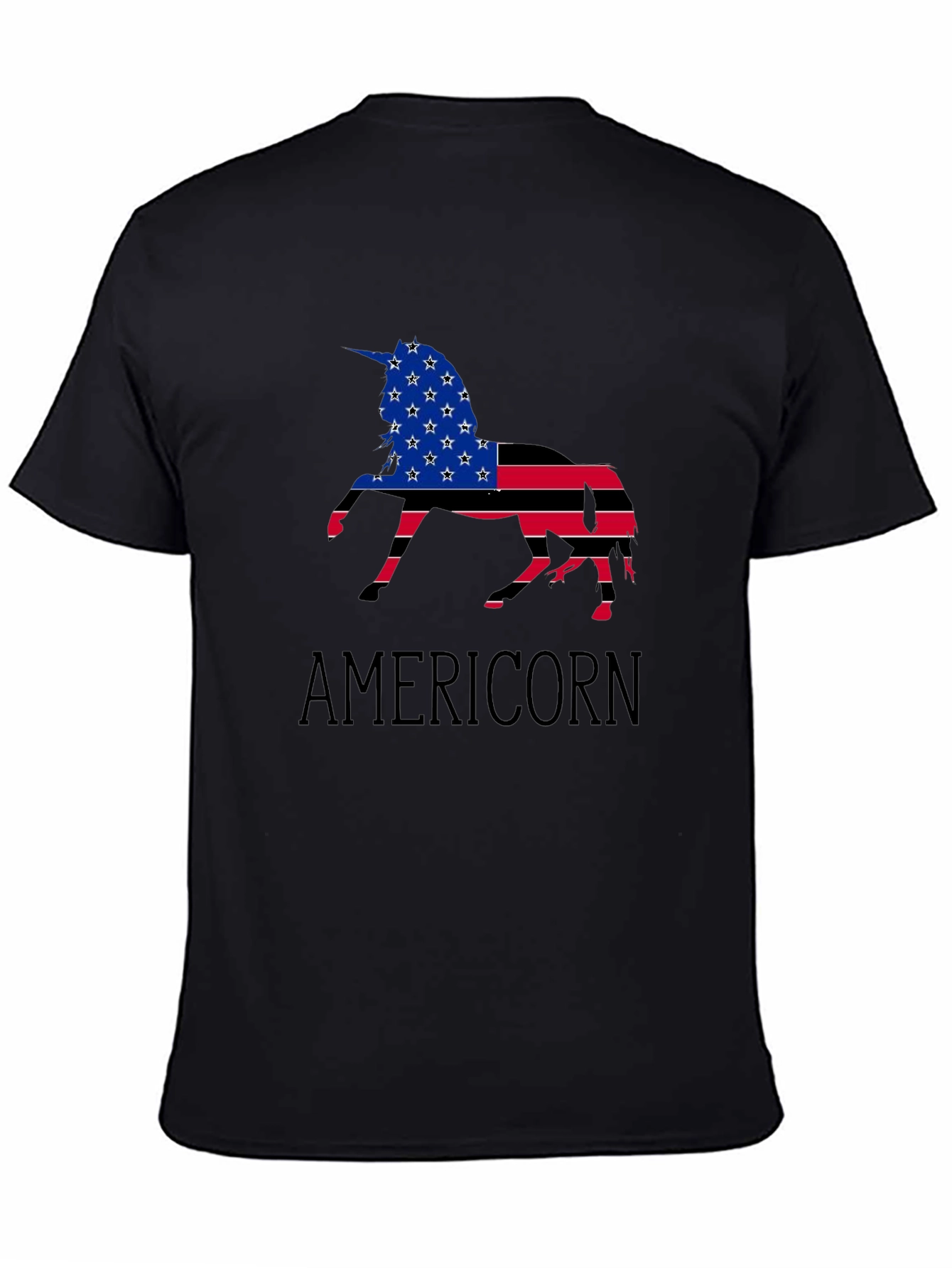 Americorn USA Flag Graphic Tee