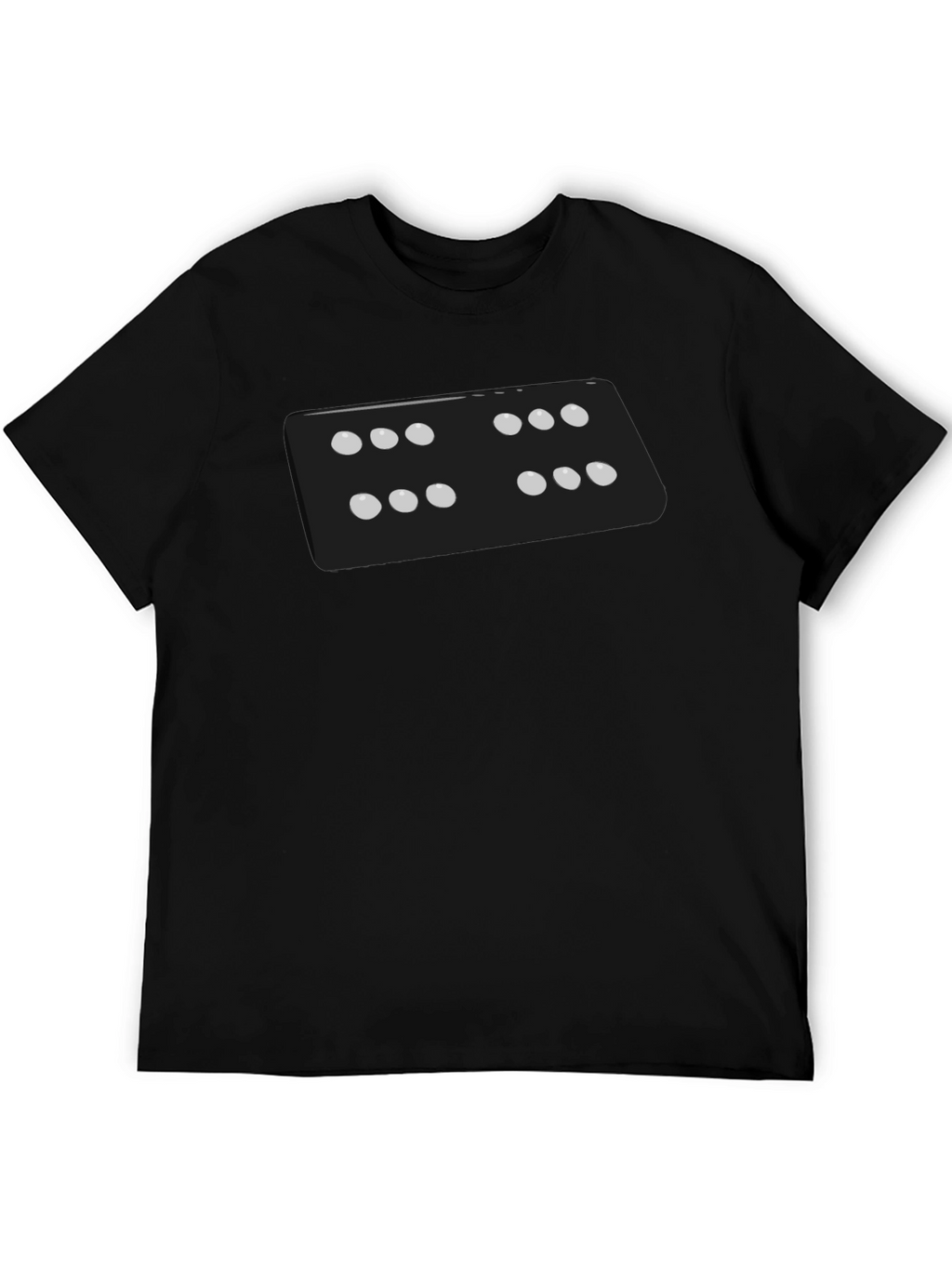 Dice Graphic T-Shirt - Black