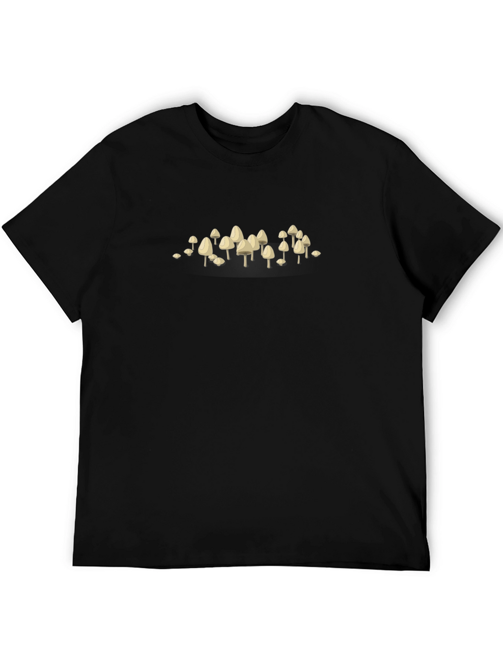 Mushroom Graphic T-Shirt - Modern Casual Tee
