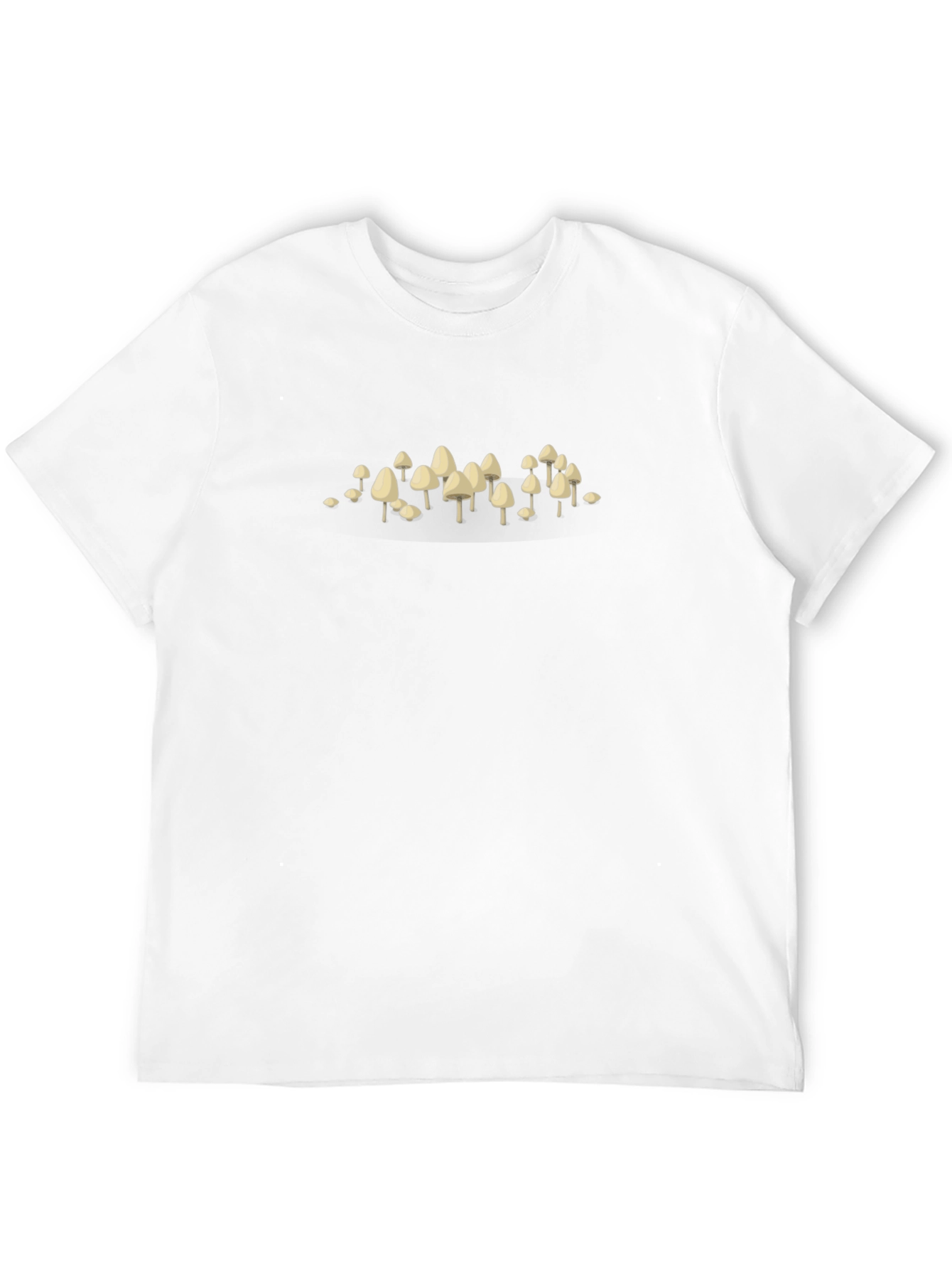 Mushroom Graphic T-Shirt - Modern Casual Tee