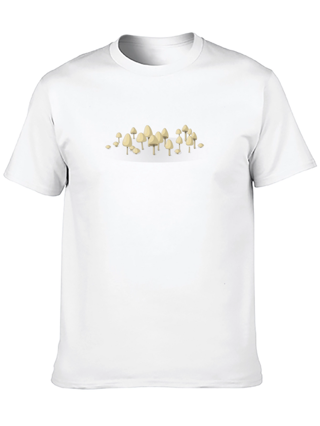 Mushroom Graphic T-Shirt - Modern Casual Tee