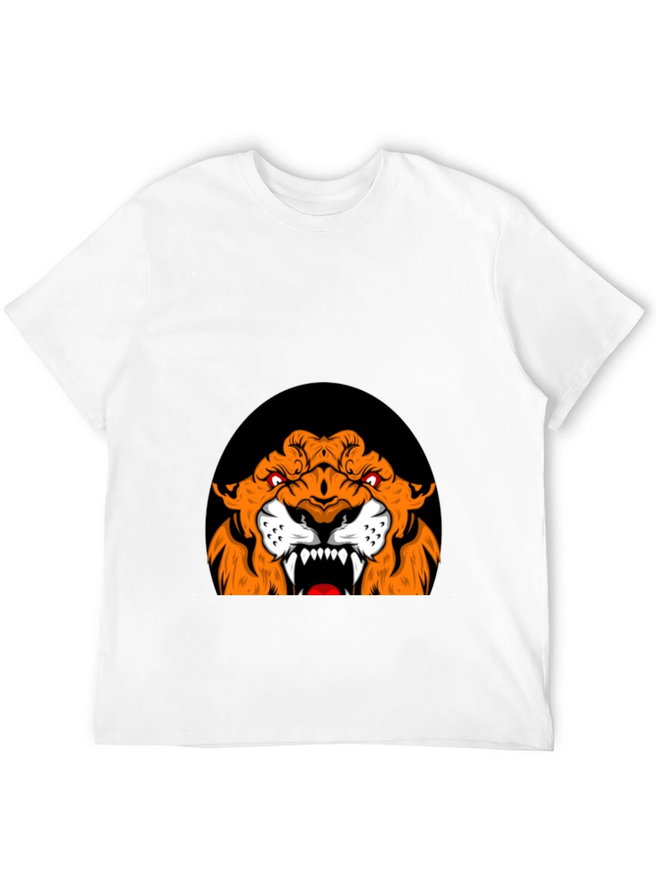 Roaring Tiger Graphic Tee - Black