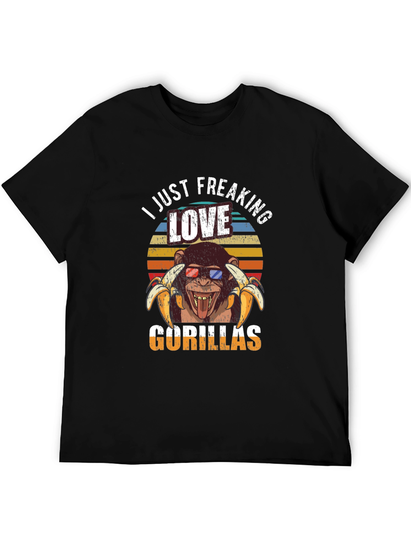I Just Freaking Love Gorillas Graphic T-Shirt