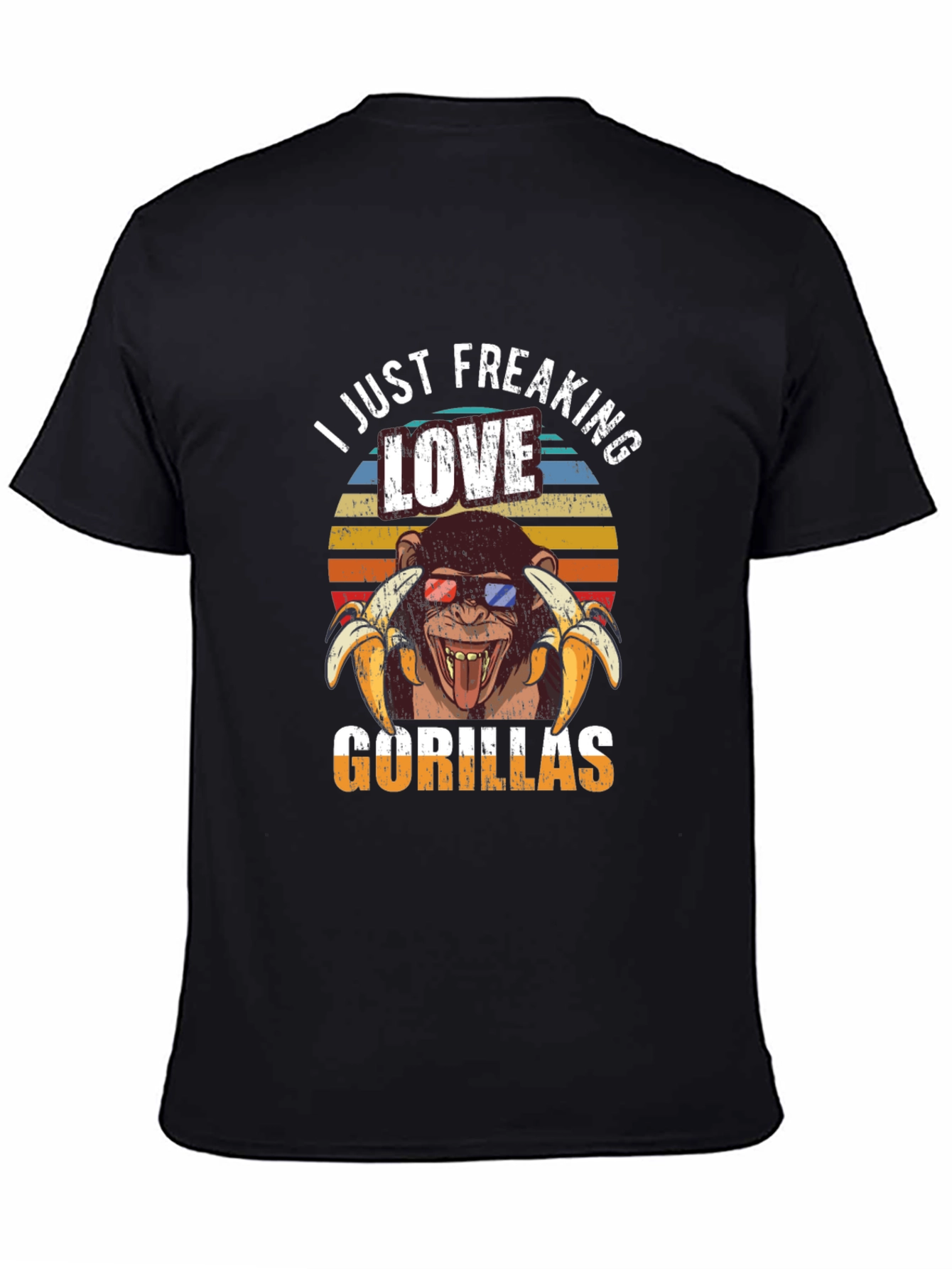 I Just Freaking Love Gorillas Graphic T-Shirt