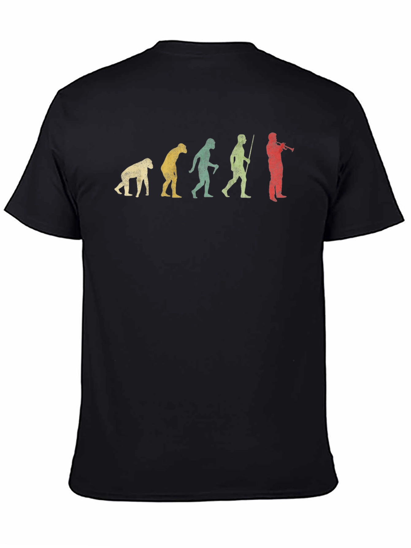 Evolution of Musician T-Shirt - Black Cotton Tee