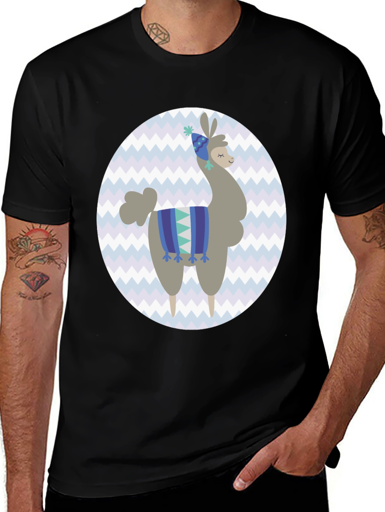Llama Graphic Tee - Fun & Unique Style