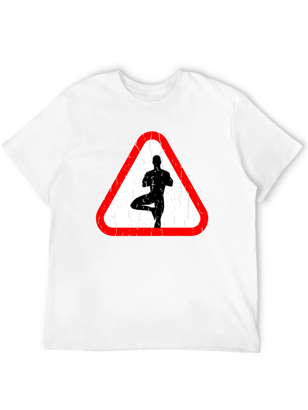 Yoga Warning Sign T-Shirt
