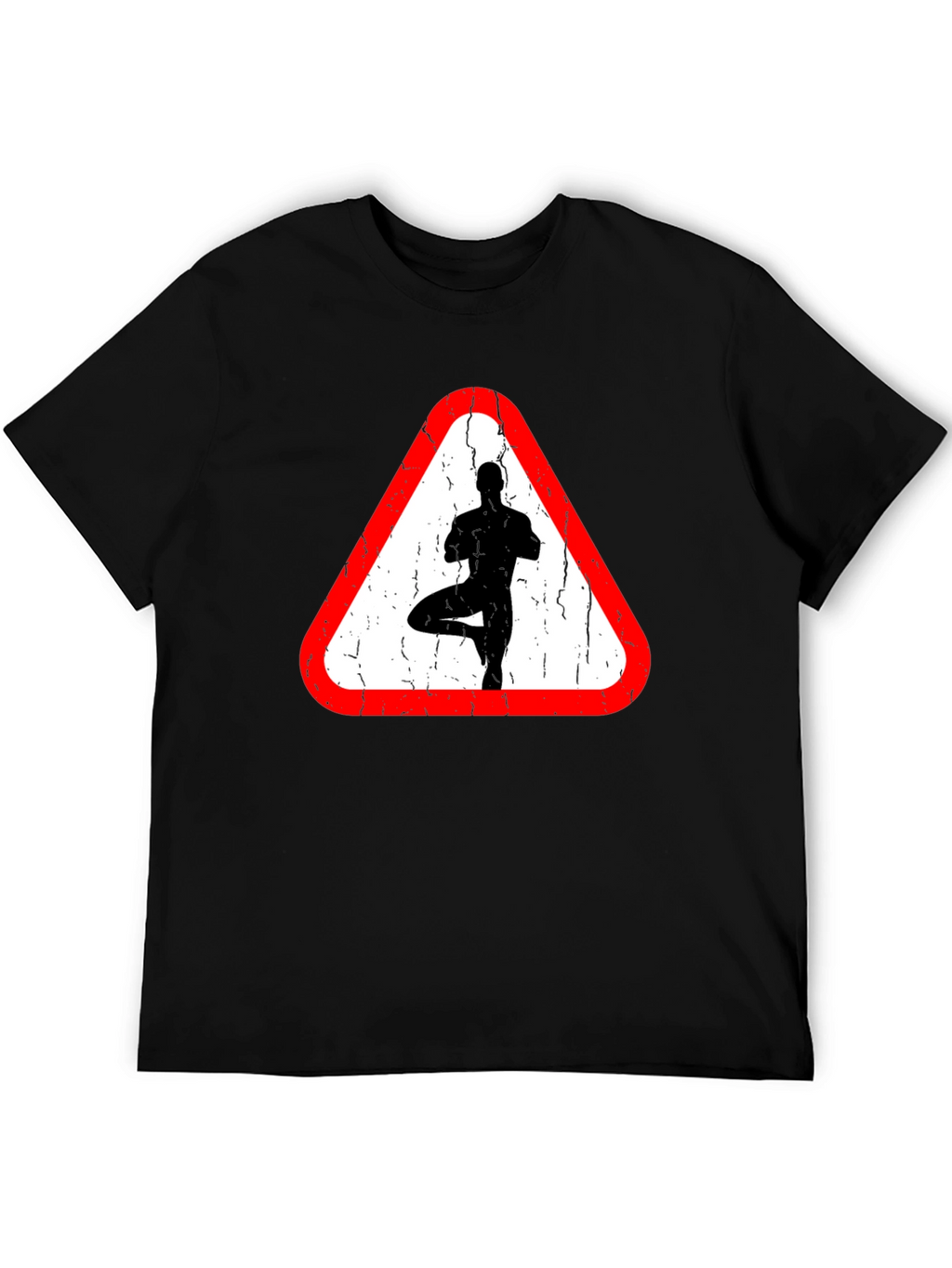 Yoga Warning Sign T-Shirt
