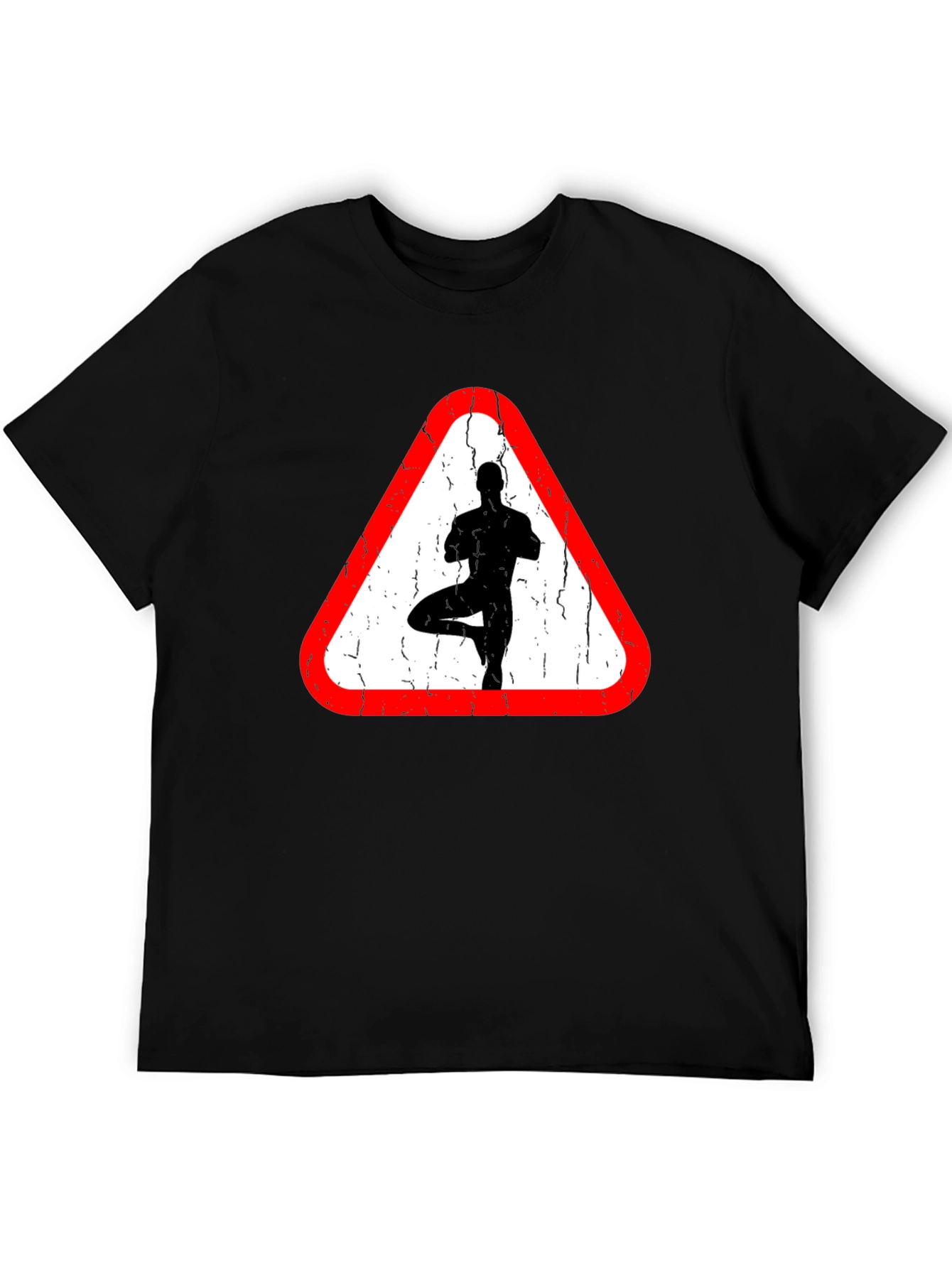 Yoga Warning Sign T-Shirt