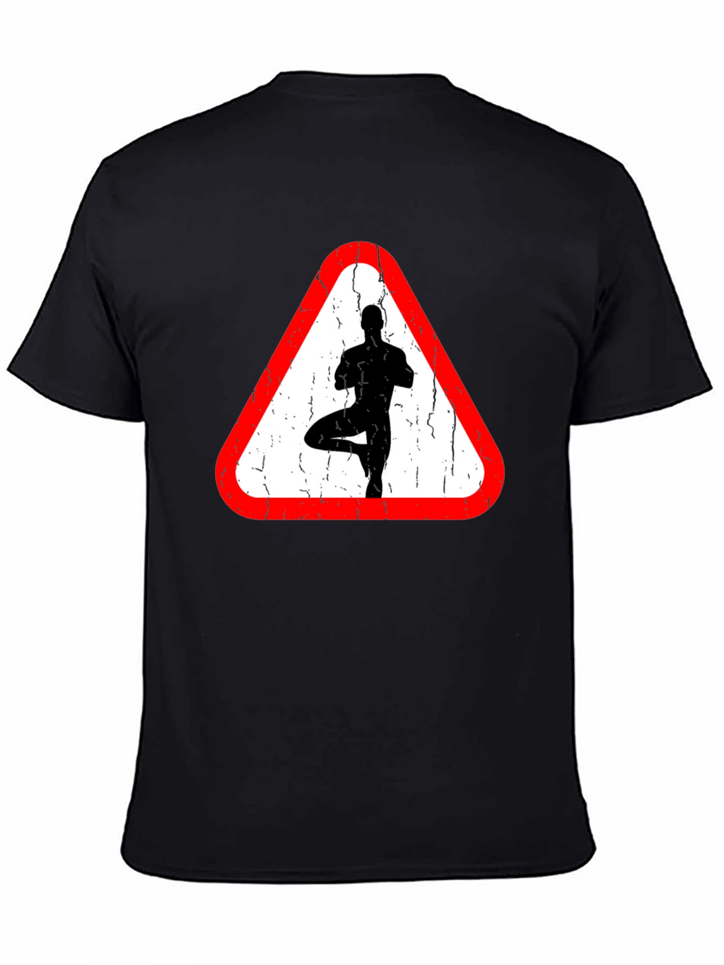 Yoga Warning Sign T-Shirt
