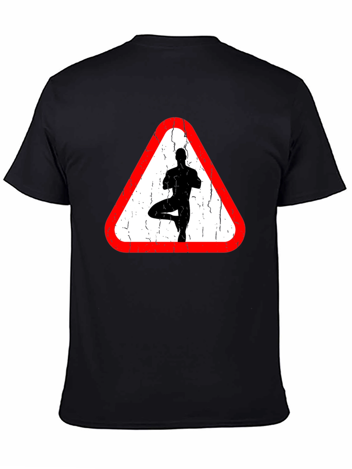 Yoga Warning Sign T-Shirt