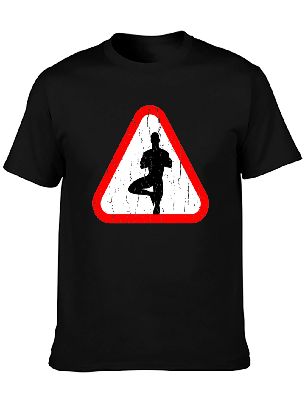 Yoga Warning Sign T-Shirt