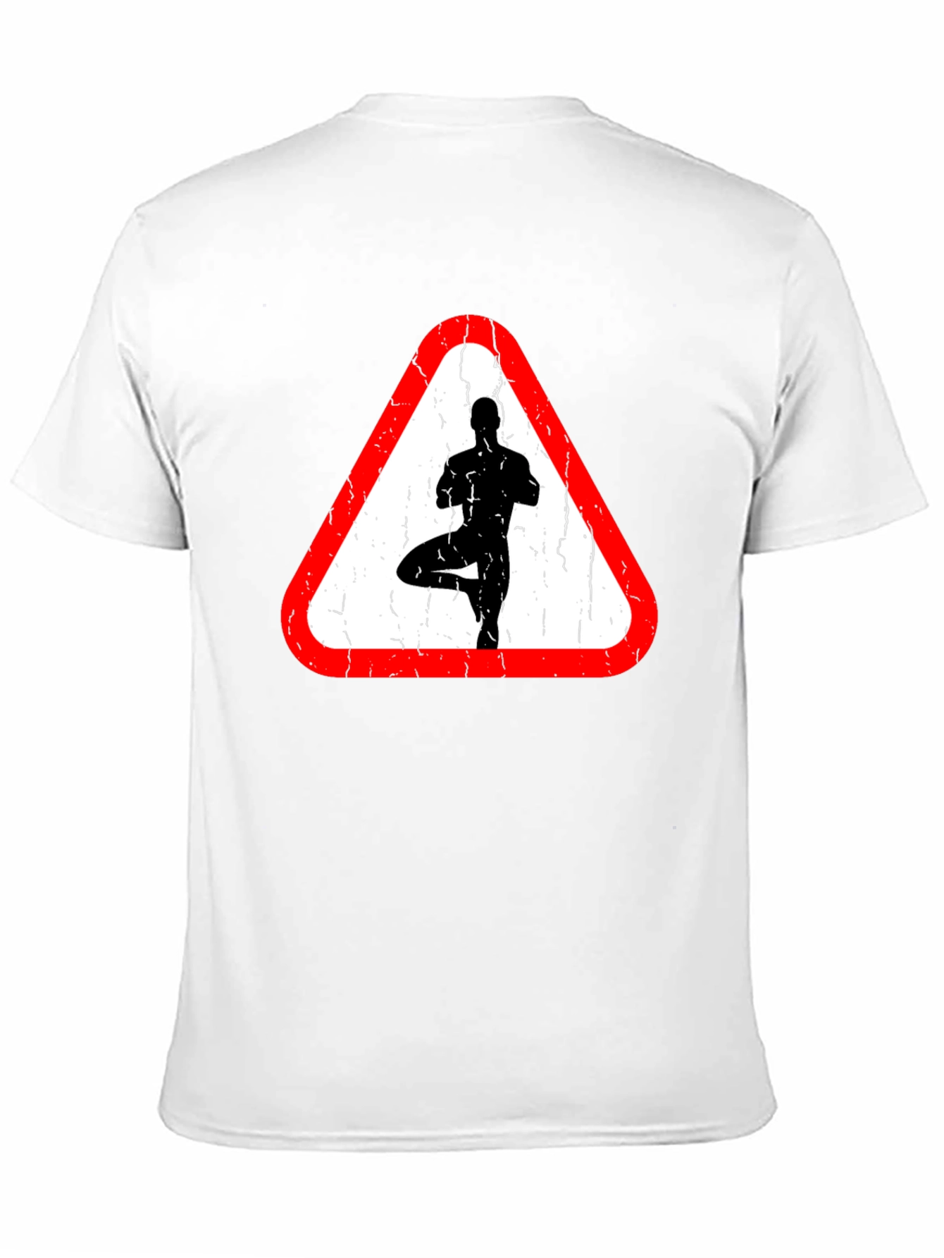 Yoga Warning Sign T-Shirt