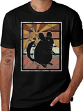 Retro Chinchilla T-Shirt - Unique Graphic Tee